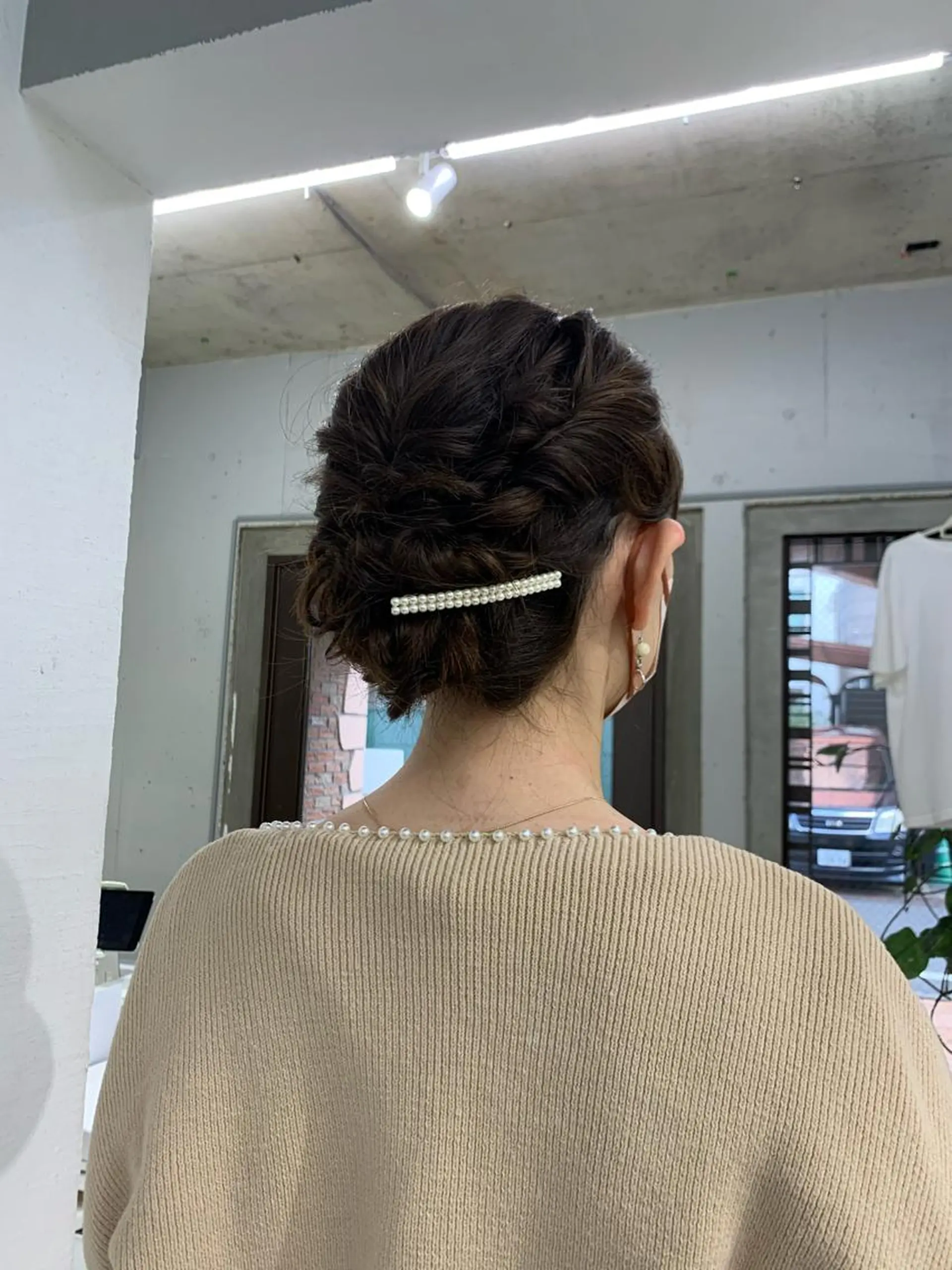ミディアム ヘアアレンジ 結婚式・ブライダル 卒業式ヘアセット🎀 ヘアアレンジのヘアスタイル