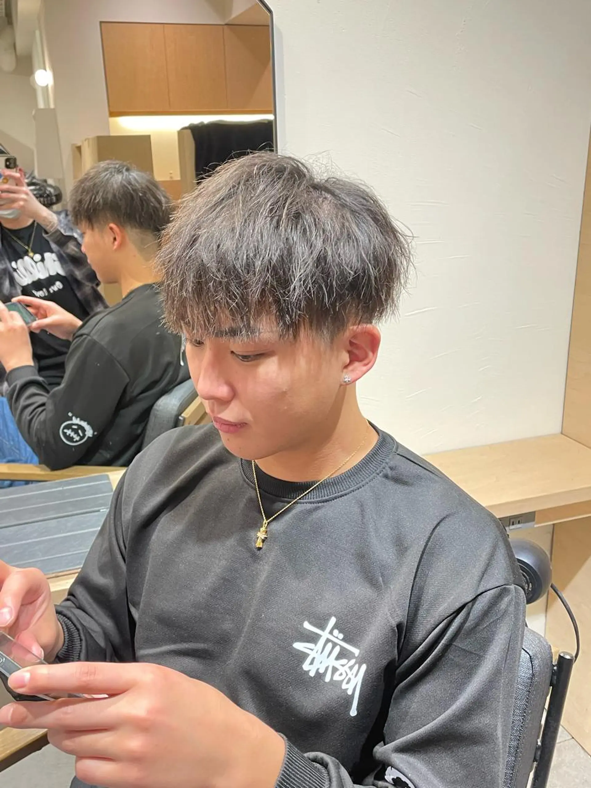 メンズ カット Le'a所属・渋谷/フェード/ 國分 翔のヘアスタイル