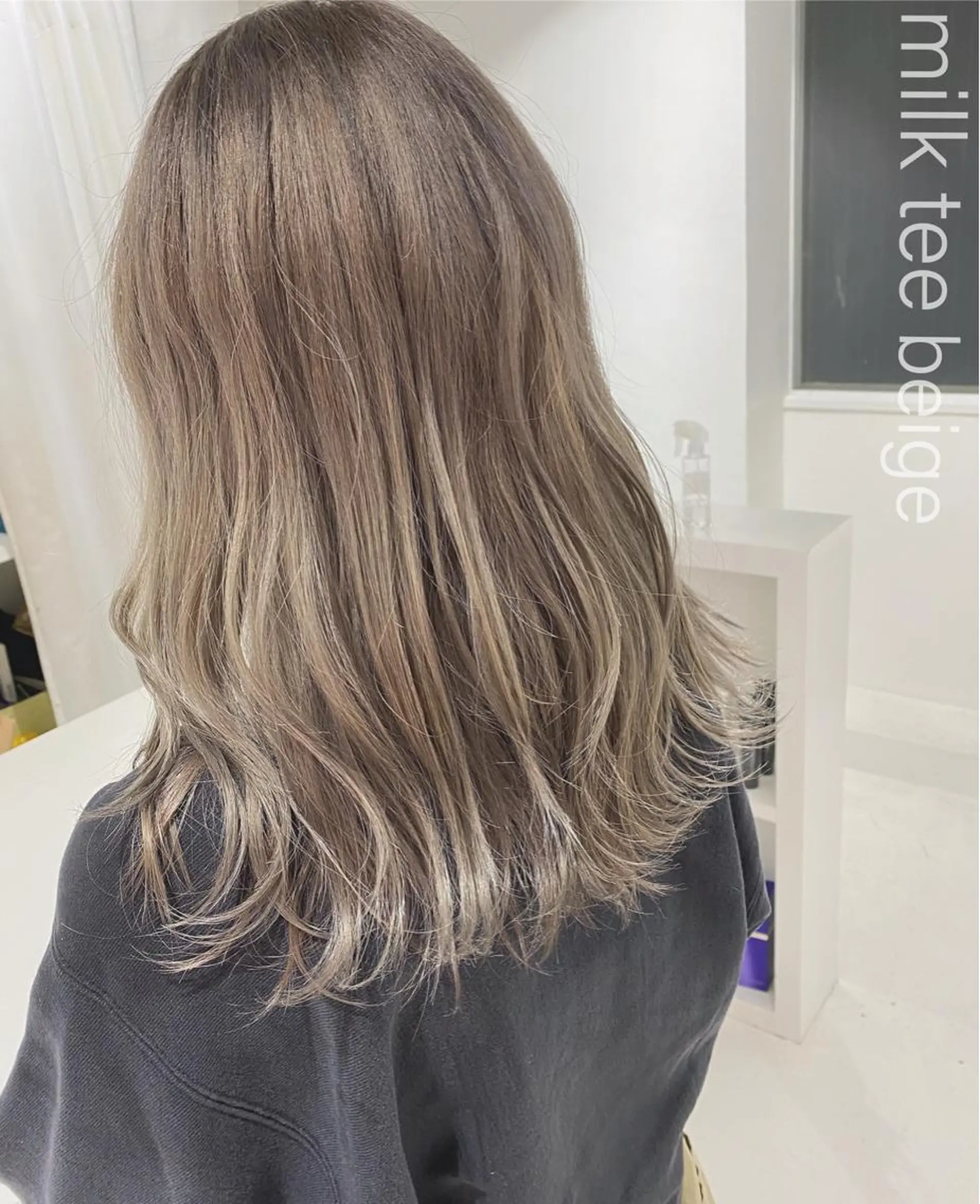 ミディアム カラー ハイトーンカラー VANCY所属・uchida daikiのヘアスタイル