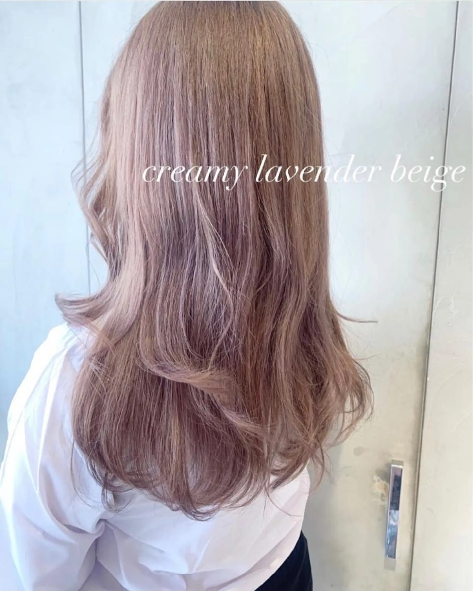 ロング カラー ヘアカラー ワンホン/韓国ヘア 🤍amiのヘアスタイル