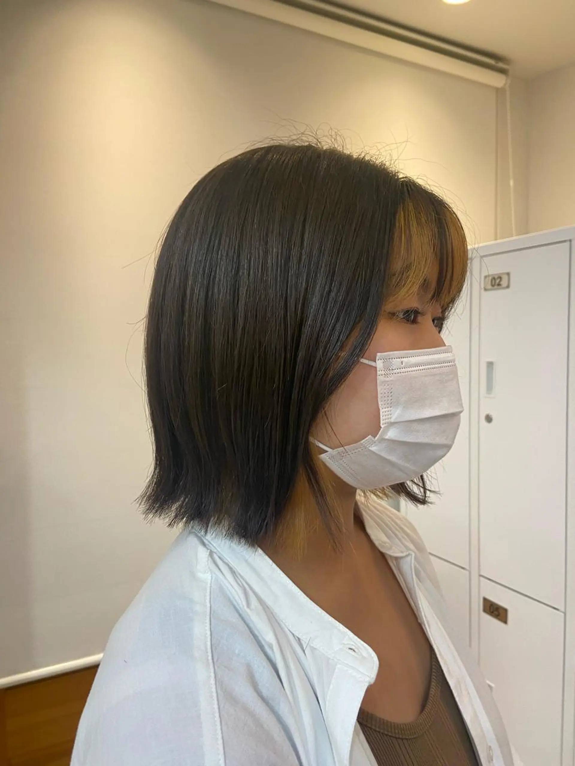 ミディアム なかむら ゆきのヘアスタイル