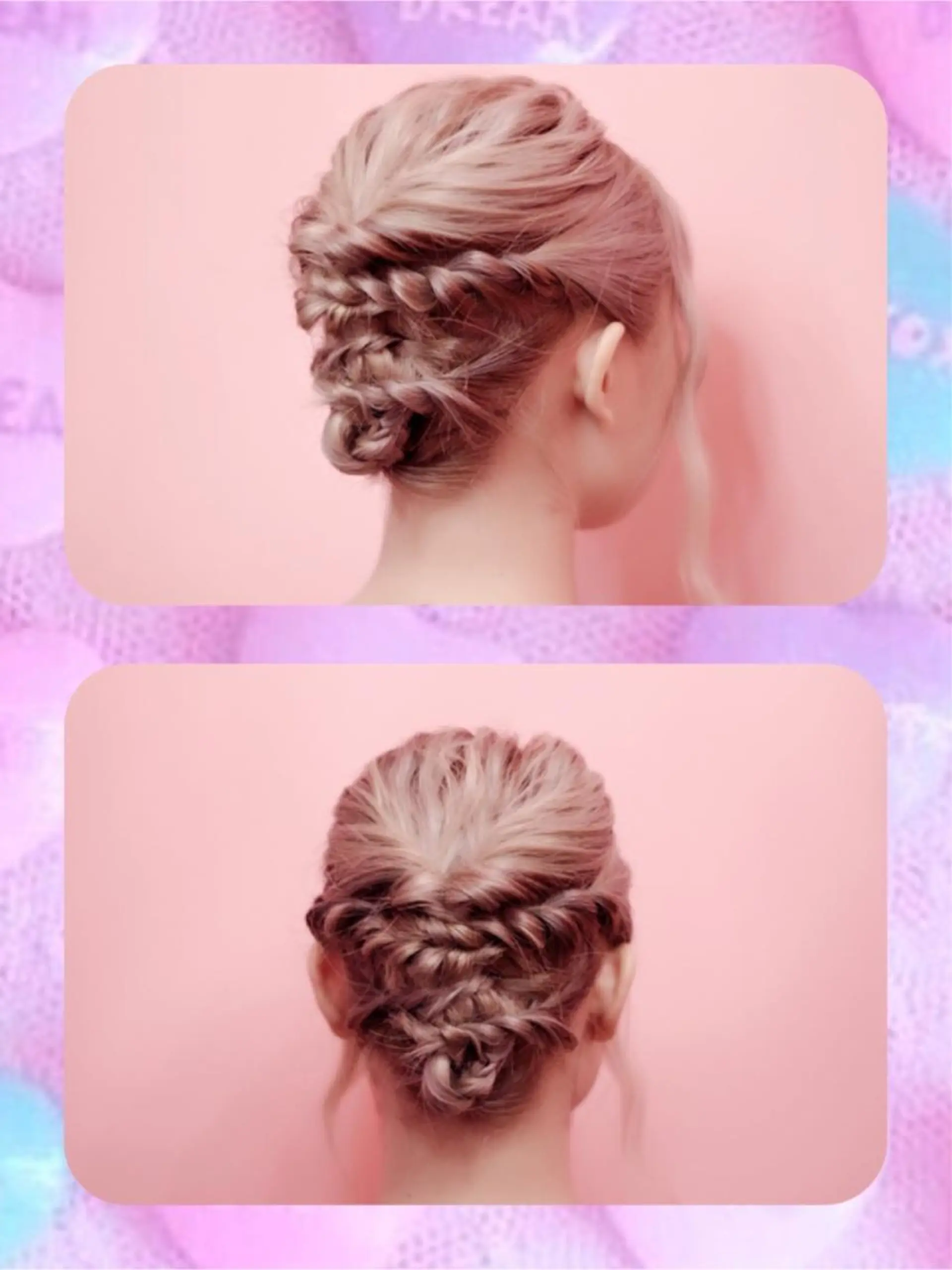 ミディアム カラー ヘアアレンジ ボブ ILu.所属・櫻井 愛弓のヘアスタイル