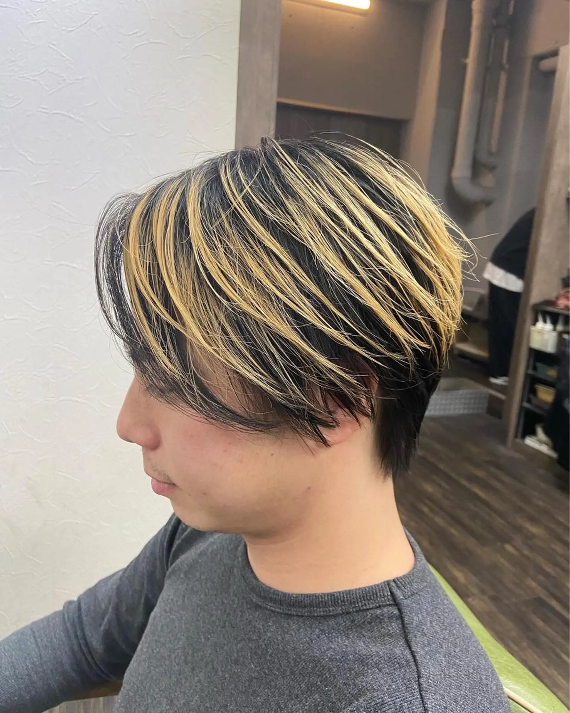 ショート メンズ レオ所属・仁和山 晃のヘアスタイル