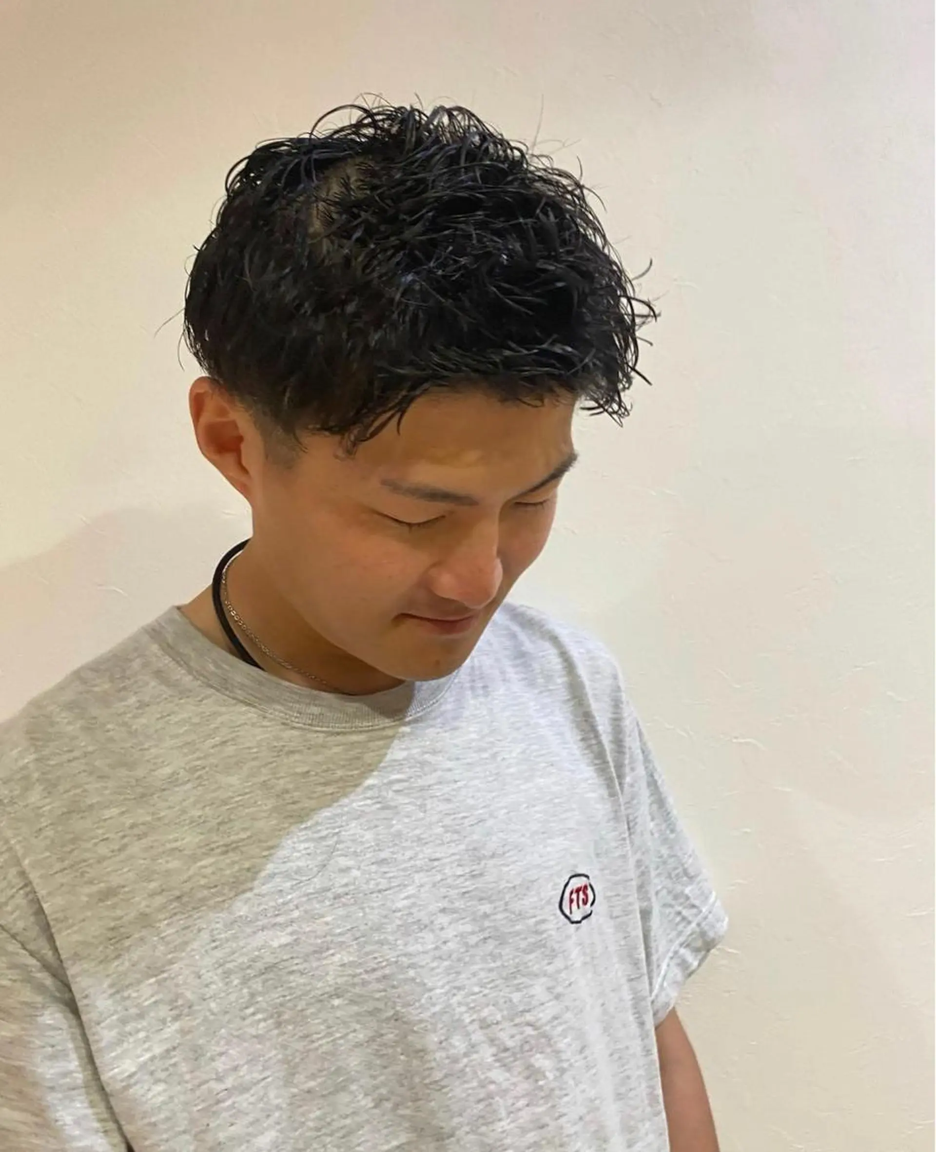 パーマ メンズ Ate by little所属・青木 梢のヘアスタイル