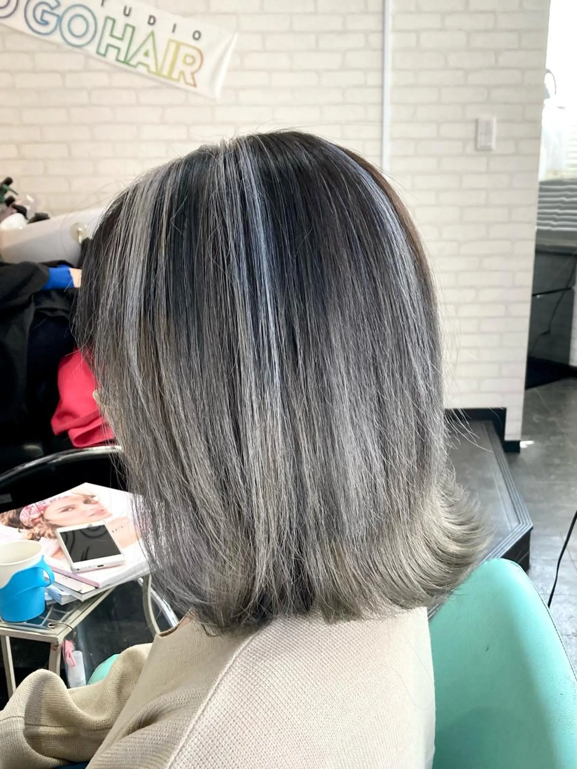 ミディアム カラー ヘアアレンジ Kimura Shinyaのヘアスタイル