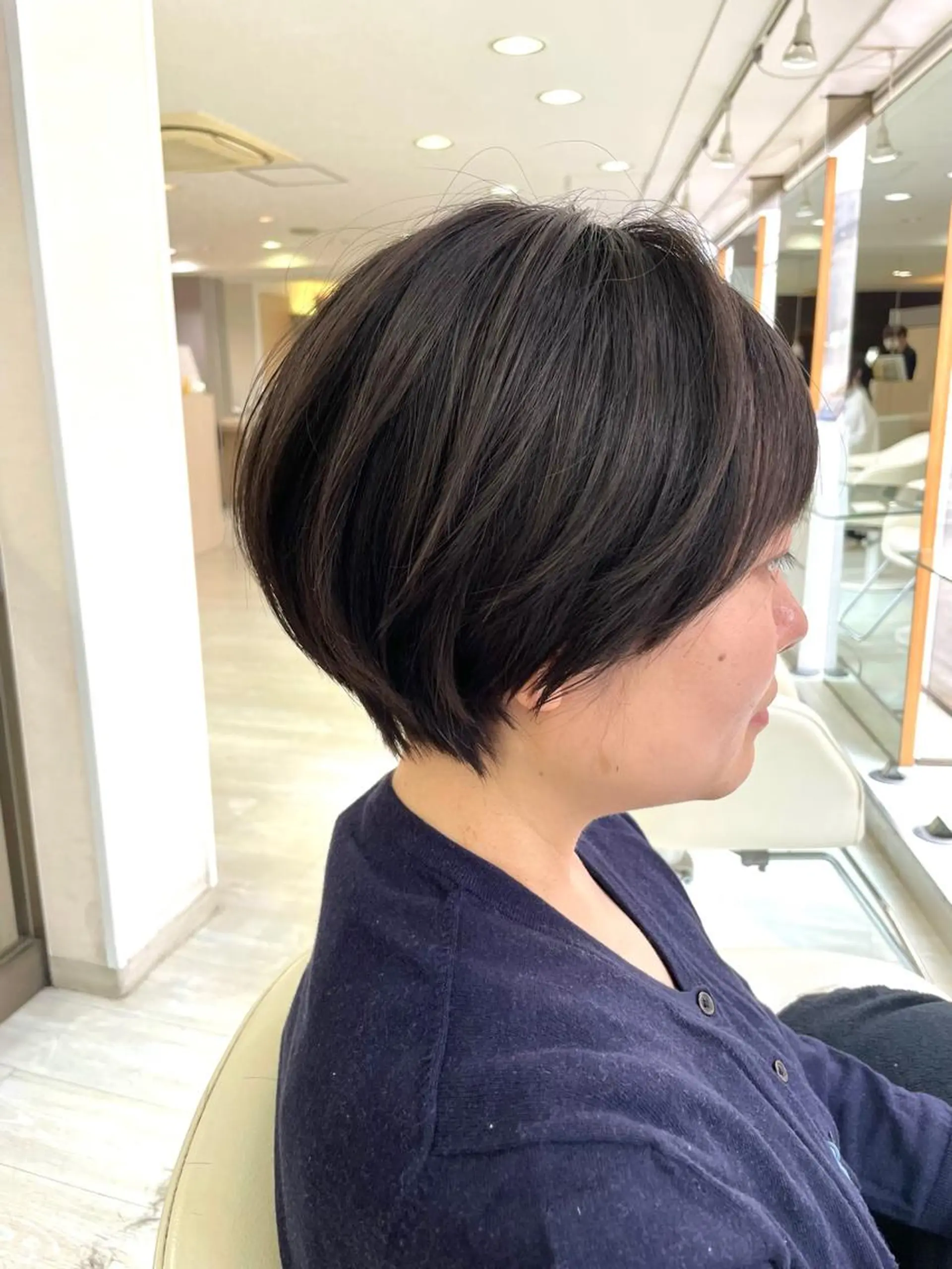 ショート ショートヘア チーフデザイナー 西川凌史のヘアスタイル