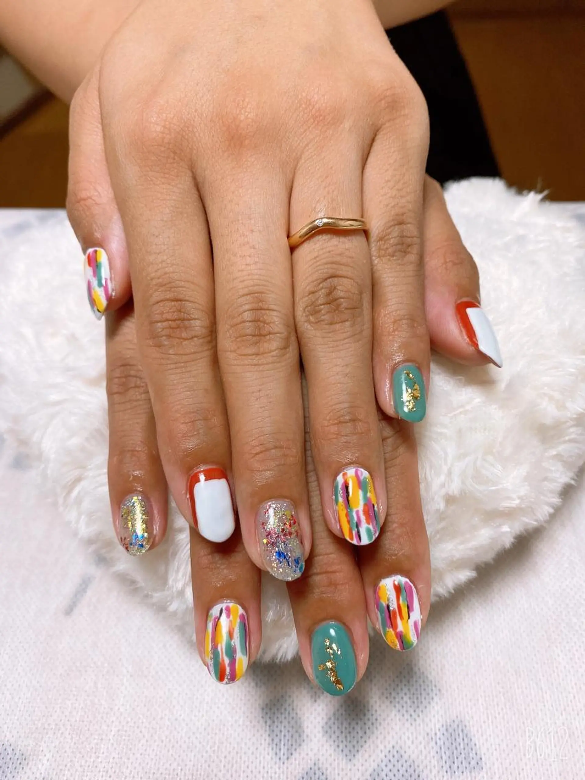 ネイル The Best Beauty受付担当のヘアスタイル