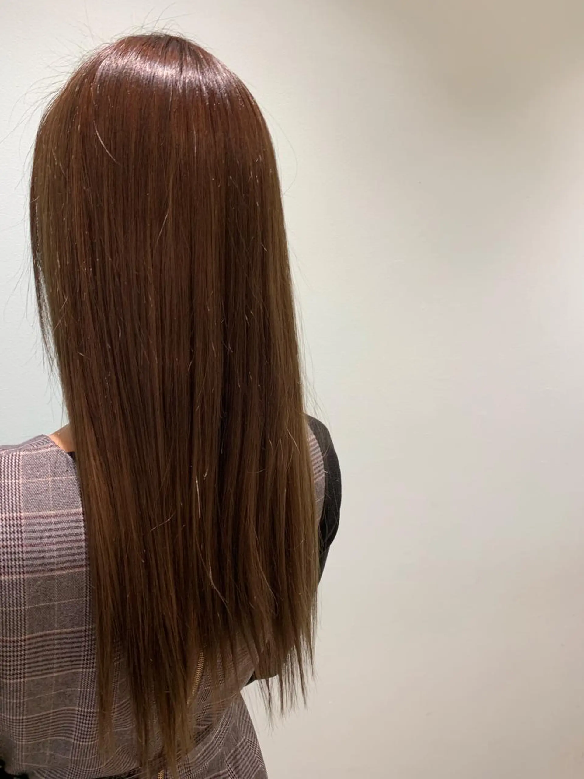 ロング カラー ブラウンカラー ハイトーンカラー ナチュラルブラウン 髪質改善&Spa fee by carrefour 大橋店[フィー・バイ・カルフール大橋]所属・stylist Yukieのヘアスタイル