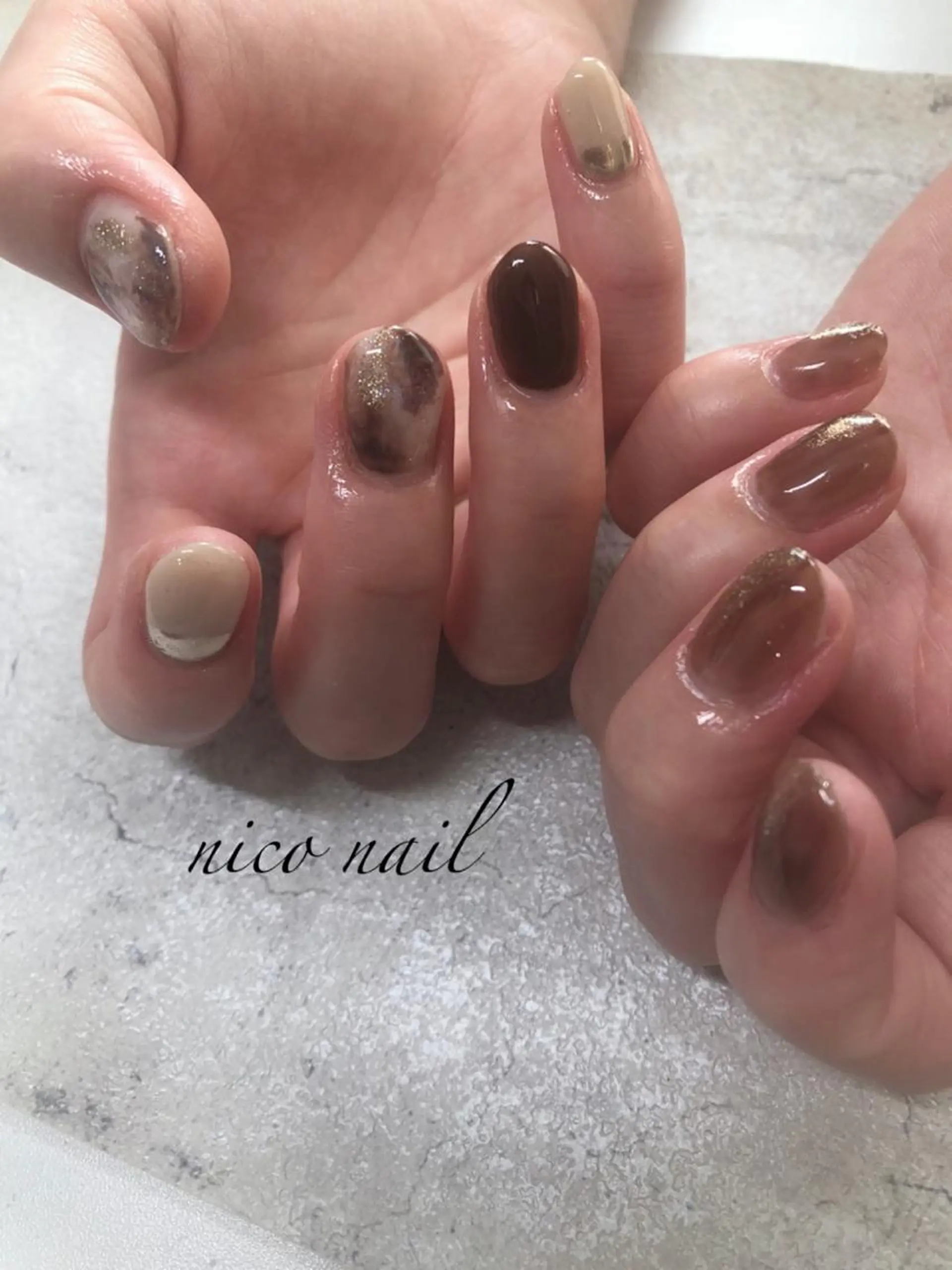 ネイル 香芝市ネイルサロン nico nailのネイルデザイン
