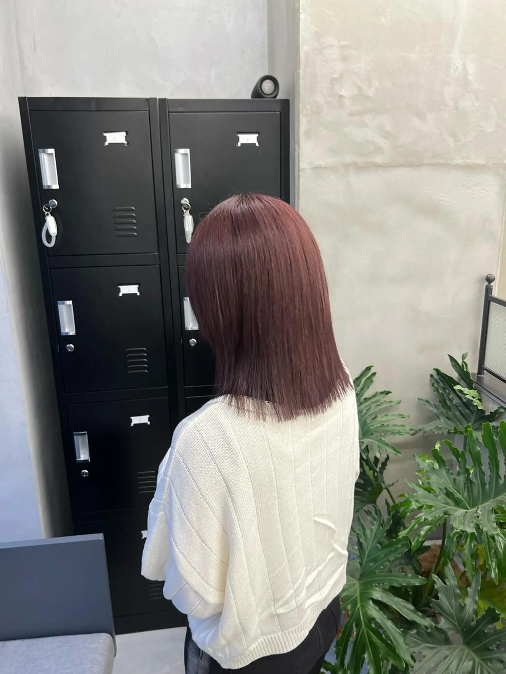 ミディアム カット ヘアカラー トリートメント よしのり genieeのヘアスタイル