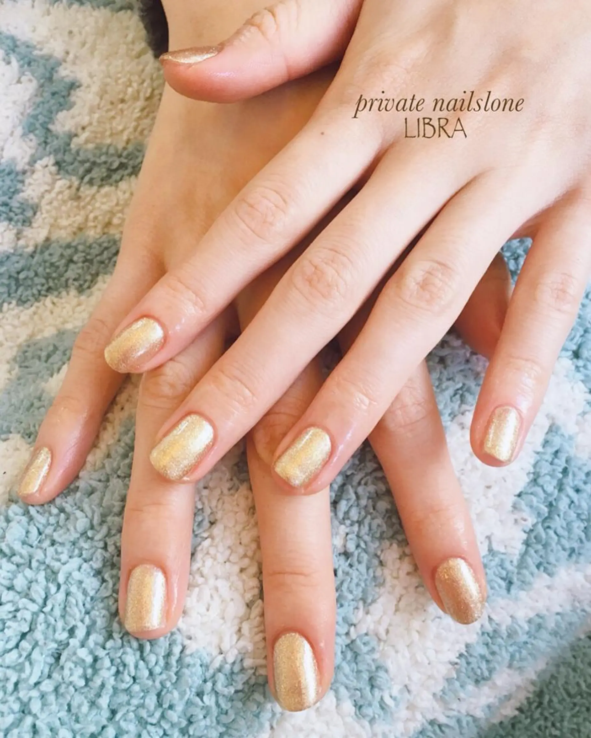 ネイル ワンカラーネイル プライベートサロン LIBRAのネイルデザイン