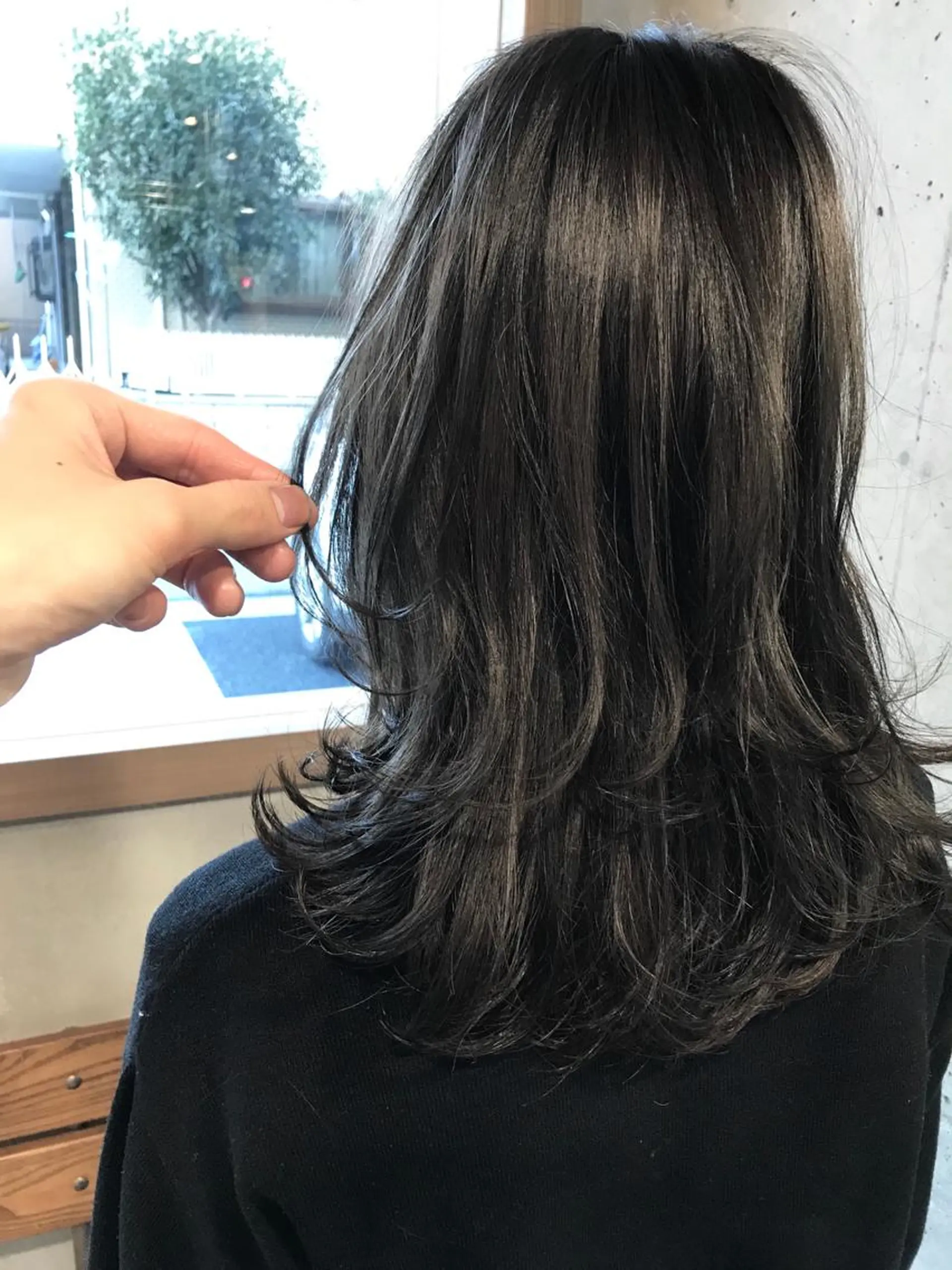 ミディアム カラー 竹嶌 健吾のヘアスタイル