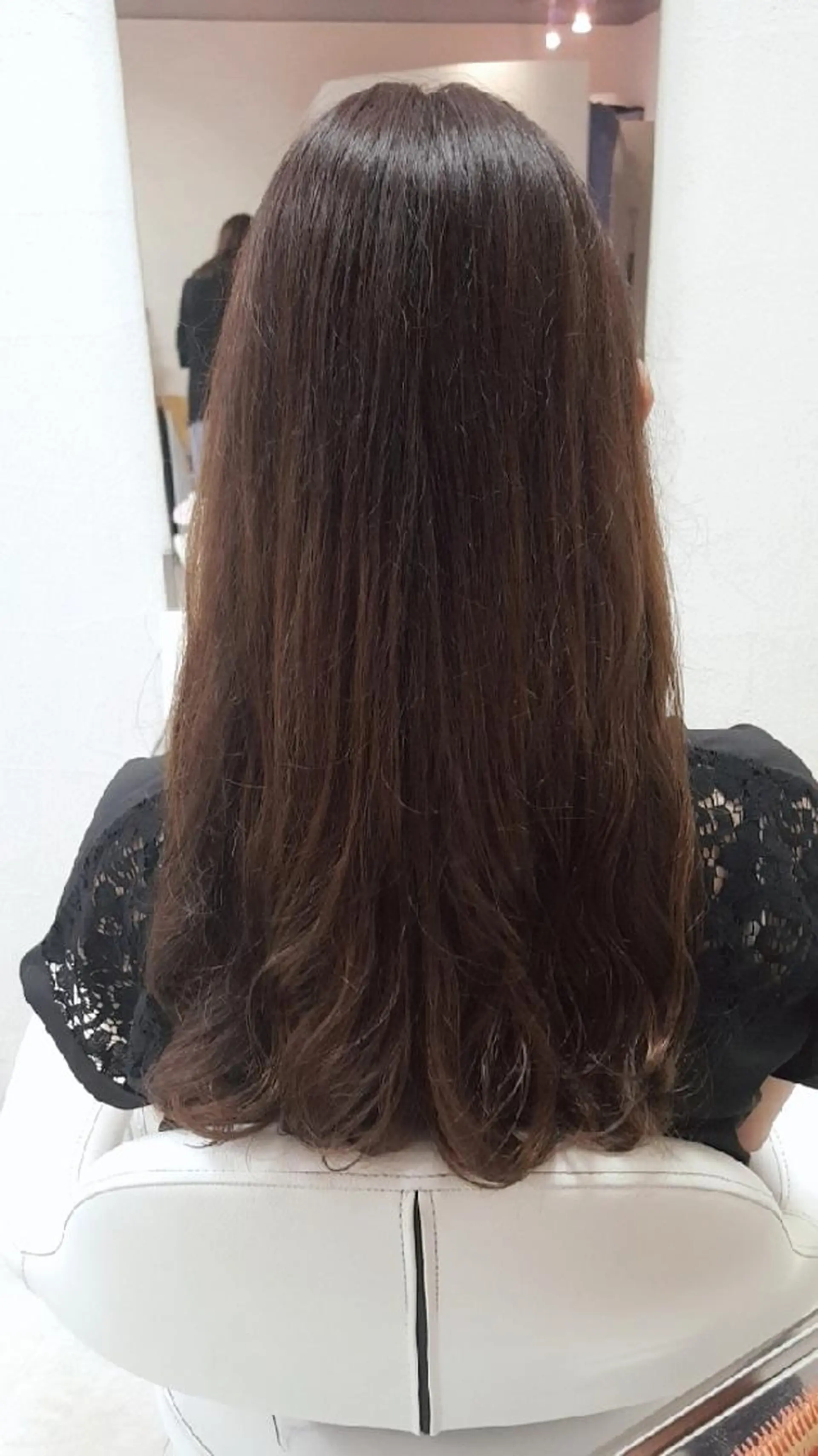 ロング カット ヘアカラー トリートメント 菊地 美憂のヘアスタイル