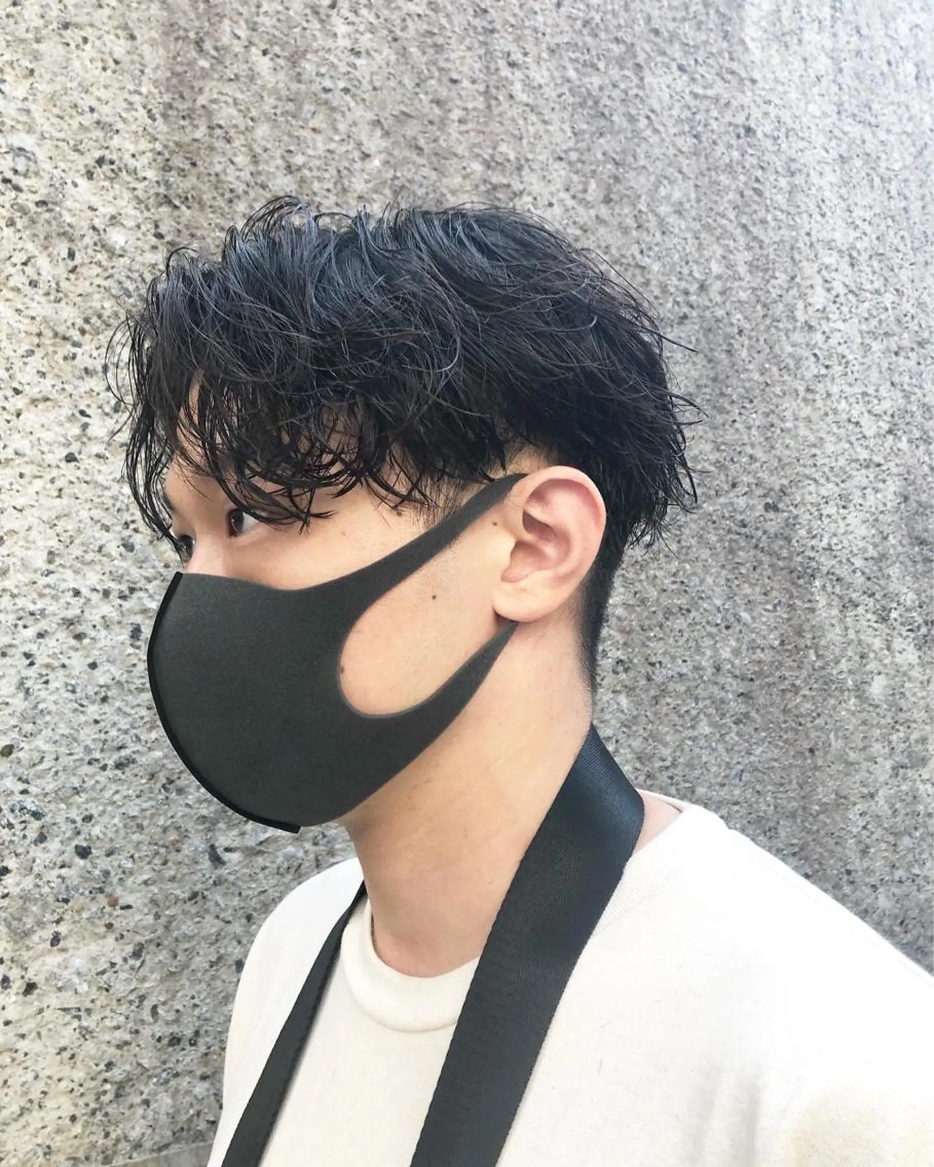 パーマ ヘアアレンジ メンズ カット パーマ トリートメント ヘアセット ainico+所属・メンズ特化✂️栗原 侑也のヘアスタイル