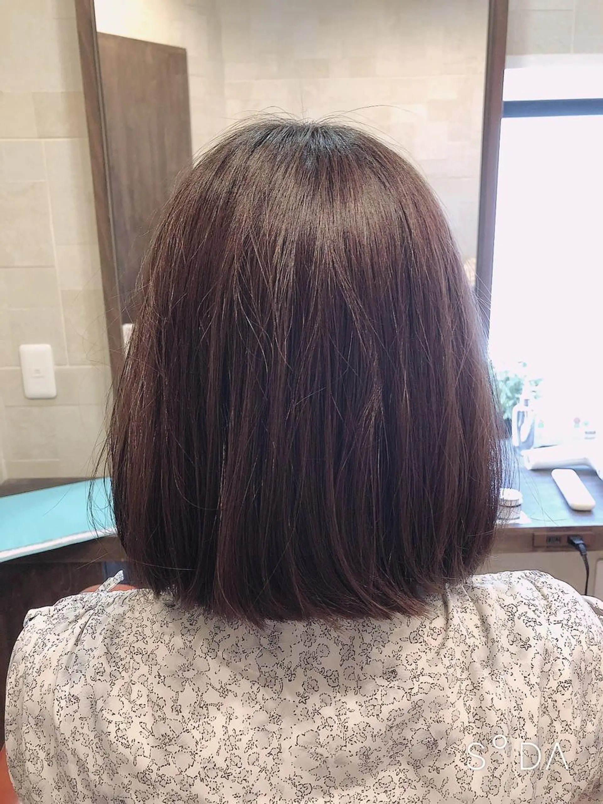 ミディアム 髪質改善 カラーJILLのヘアスタイル