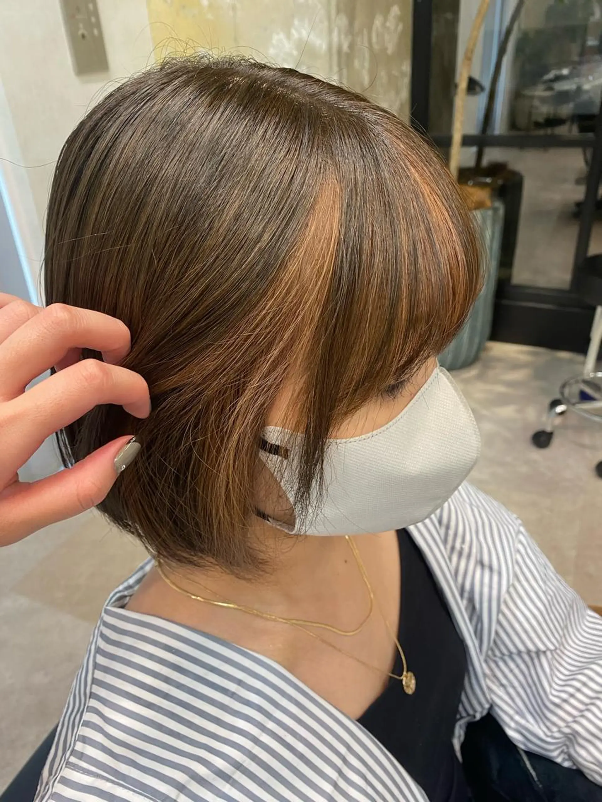 ショート カラー Misaki ║ツヤカラーのヘアスタイル