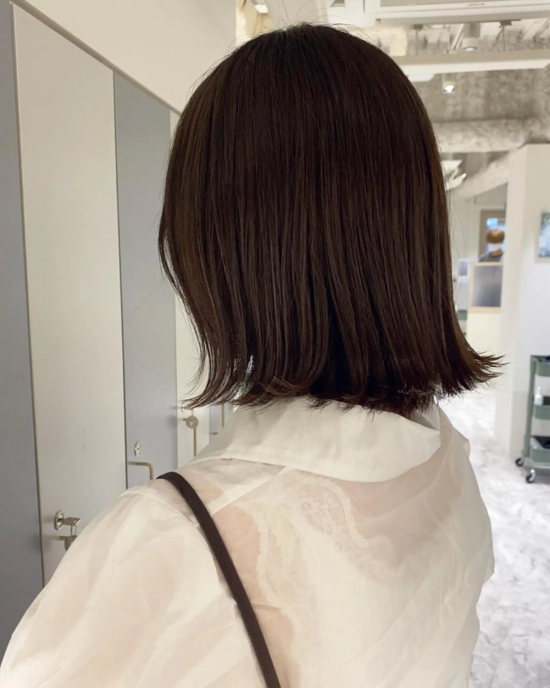 ミディアム カラー カット ヘアカラー トリートメント LOVESTOIKE 堂本のヘアスタイル