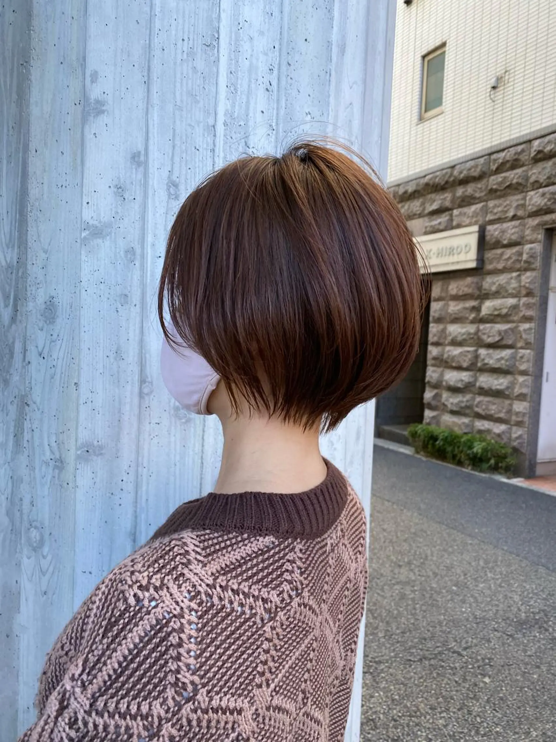 ショート Leverage New York所属・小滝 楓のヘアスタイル