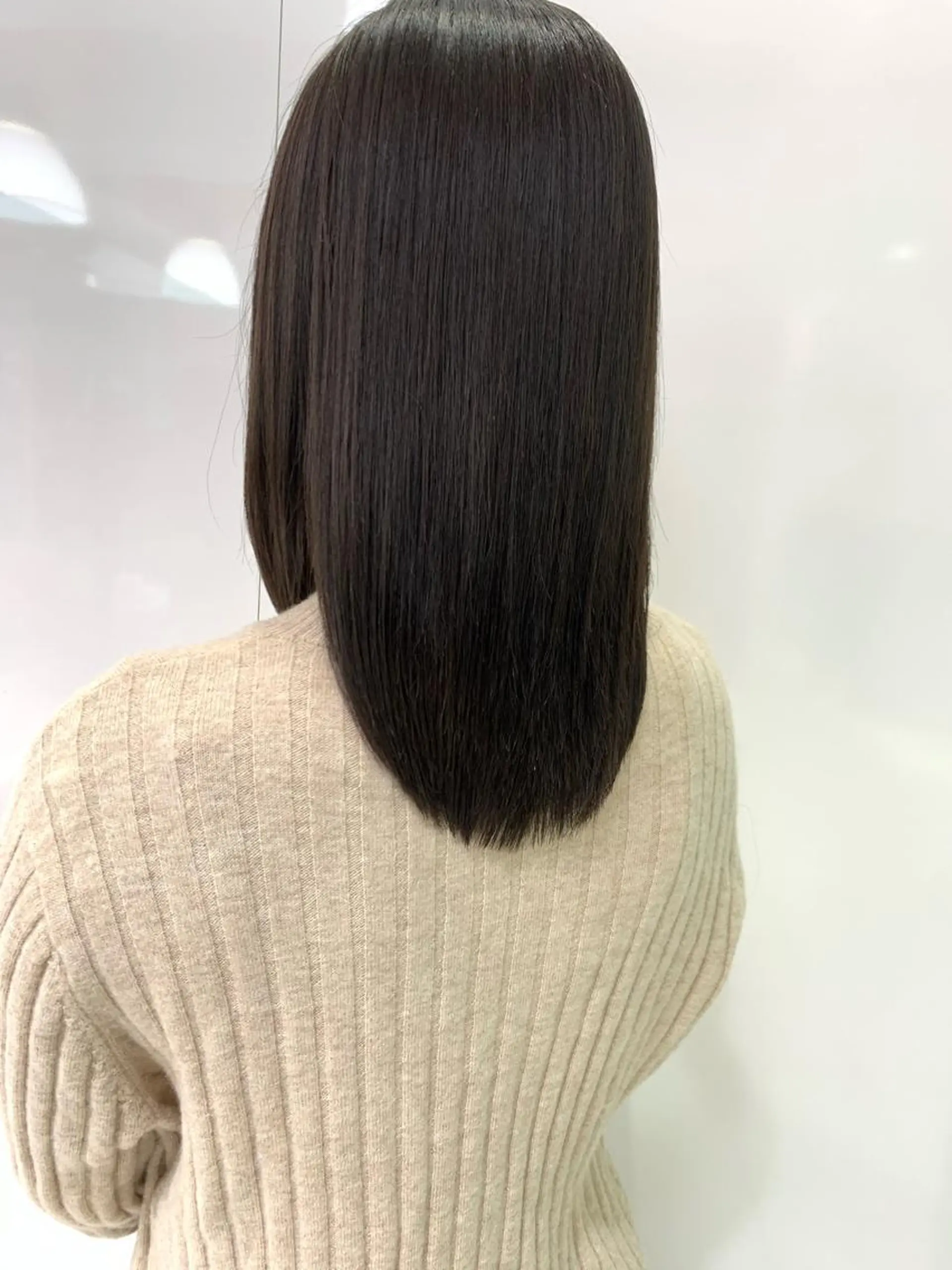 ミディアム 髪質改善 トリートメント due(ドゥーエ）所属・onishi yoshinaoのヘアスタイル