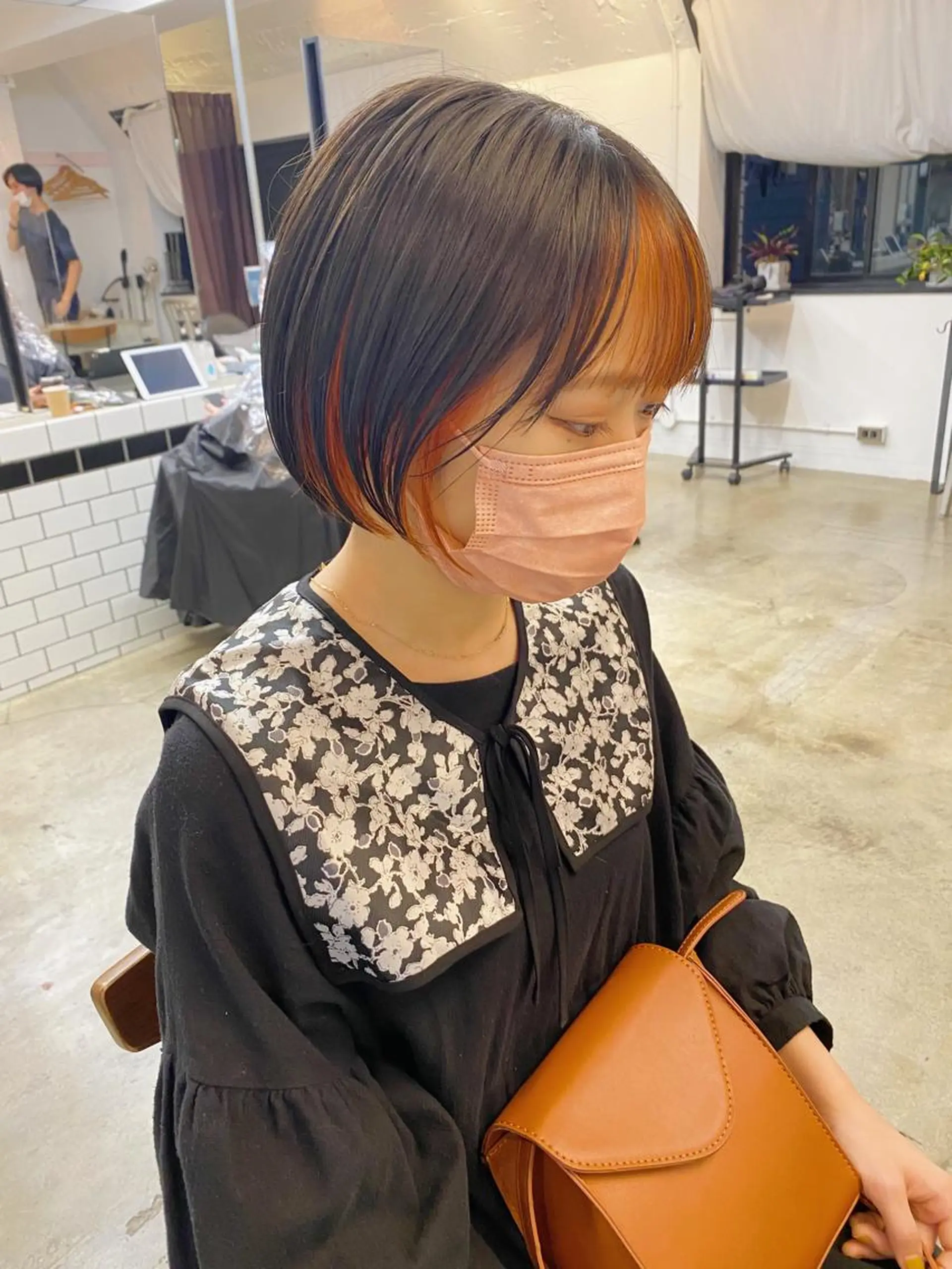 ショート カラー IVORY.所属・🟩白髪ぼかし/ボブ /ショートヘア/大司のヘアスタイル