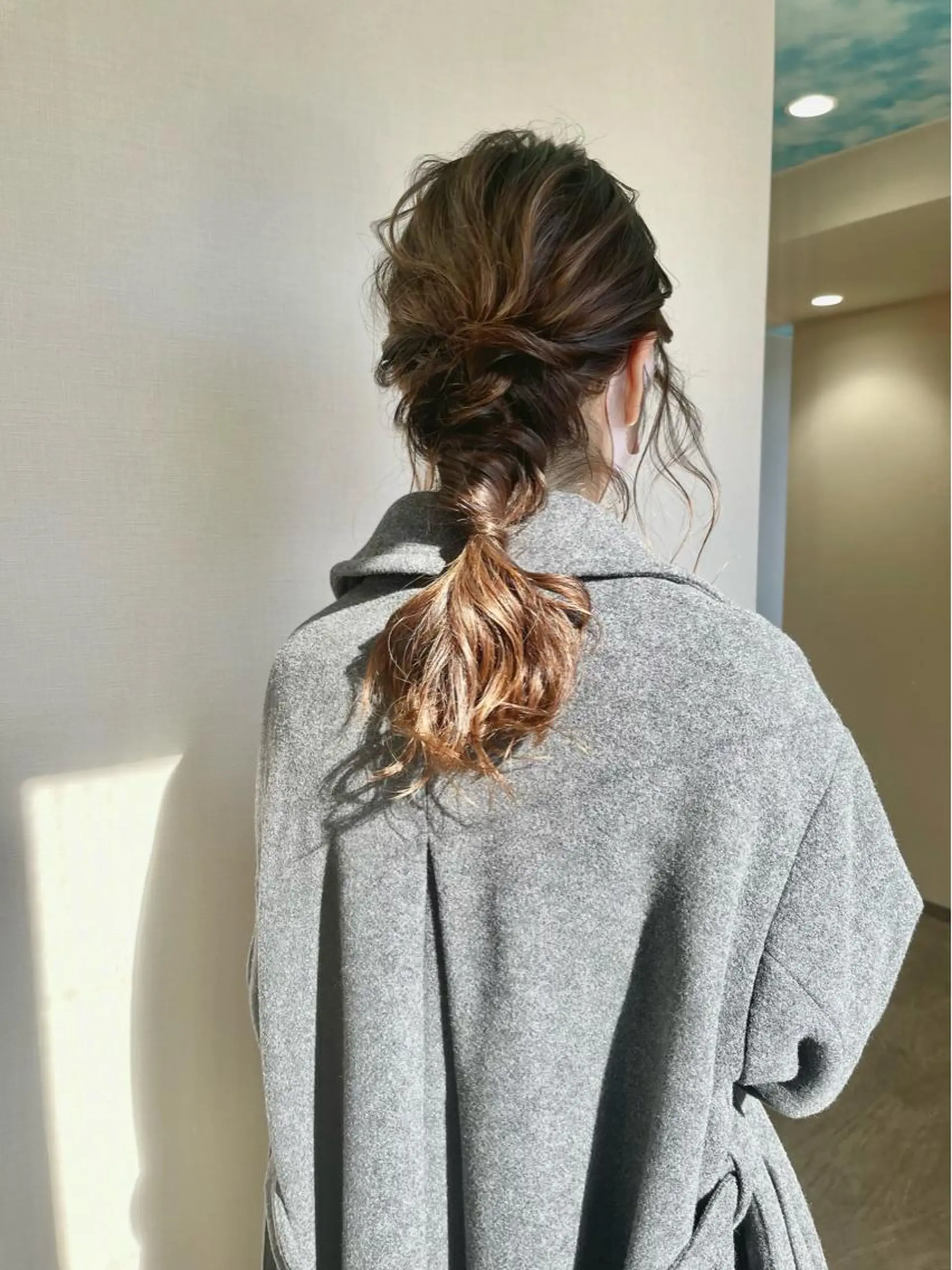 ヘアアレンジ 結婚式・ブライダル ヘアセット 松井那津子 /ハイライトブリーチのヘアスタイル