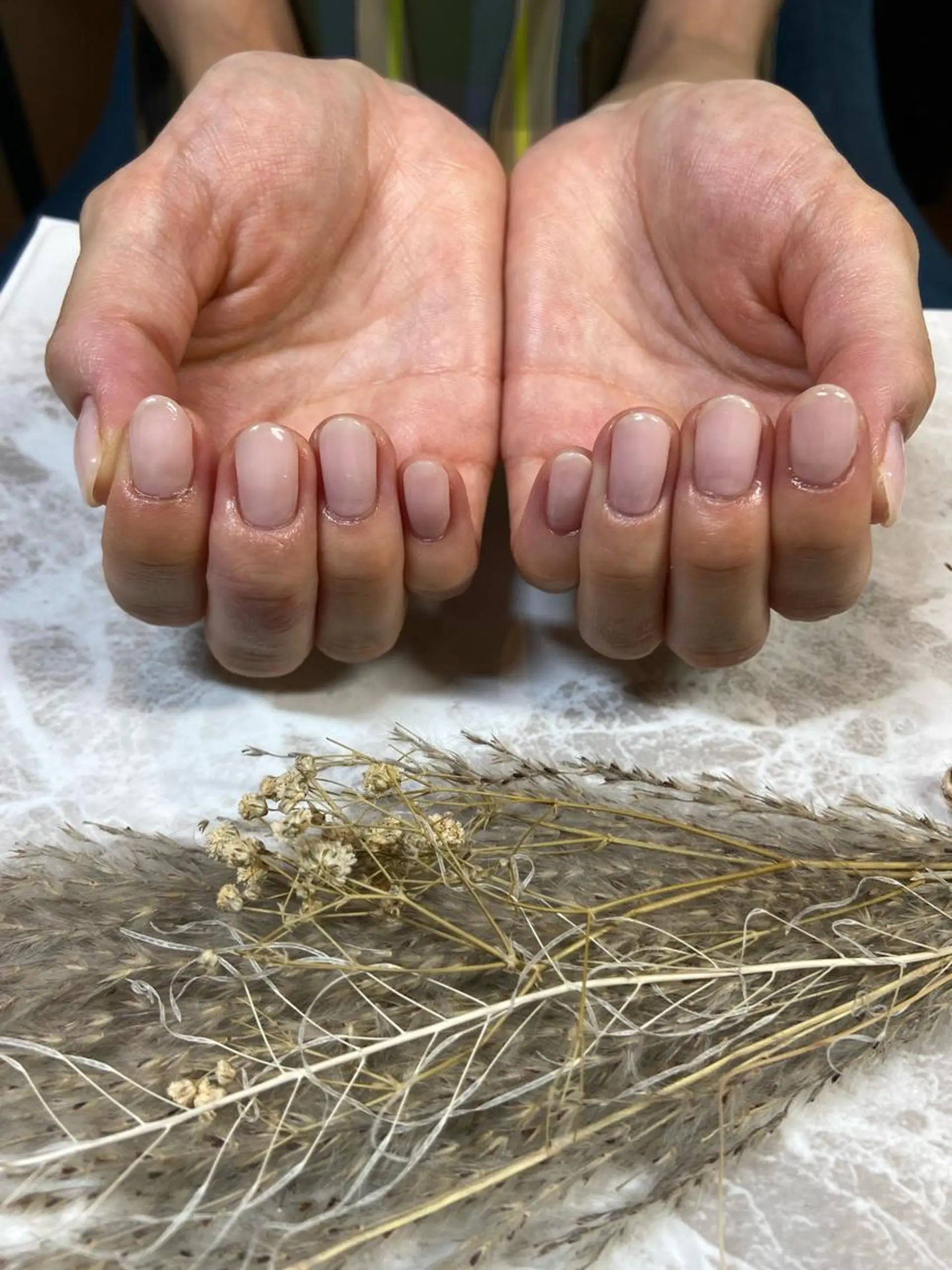 ミディアム ネイル ワンカラーネイル ハンドネイル ネイルサロン ステラのネイルデザイン