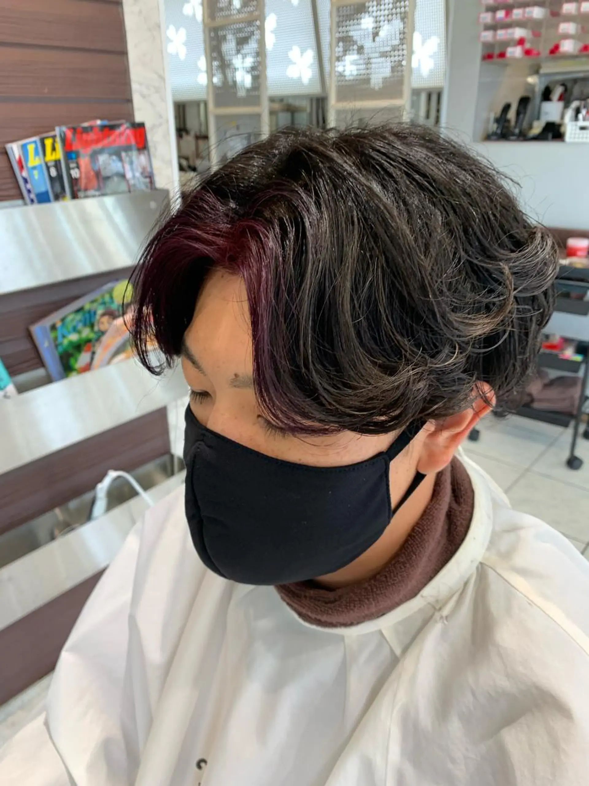 カラー メンズ 山下竣介 ヘアカラー専門美容師のヘアスタイル