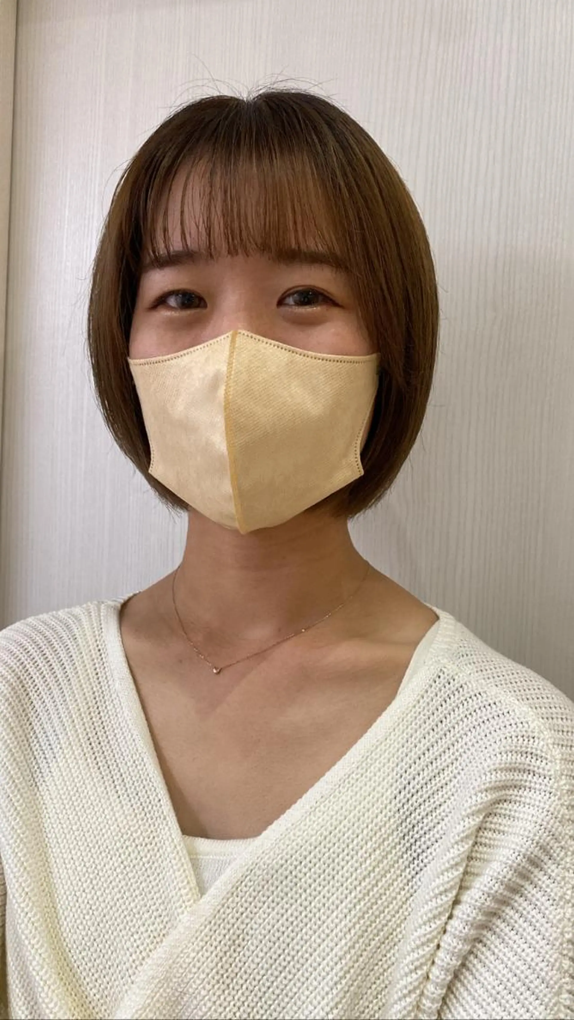 ショート ボブ qulim所属・前橋 姫奈のヘアスタイル