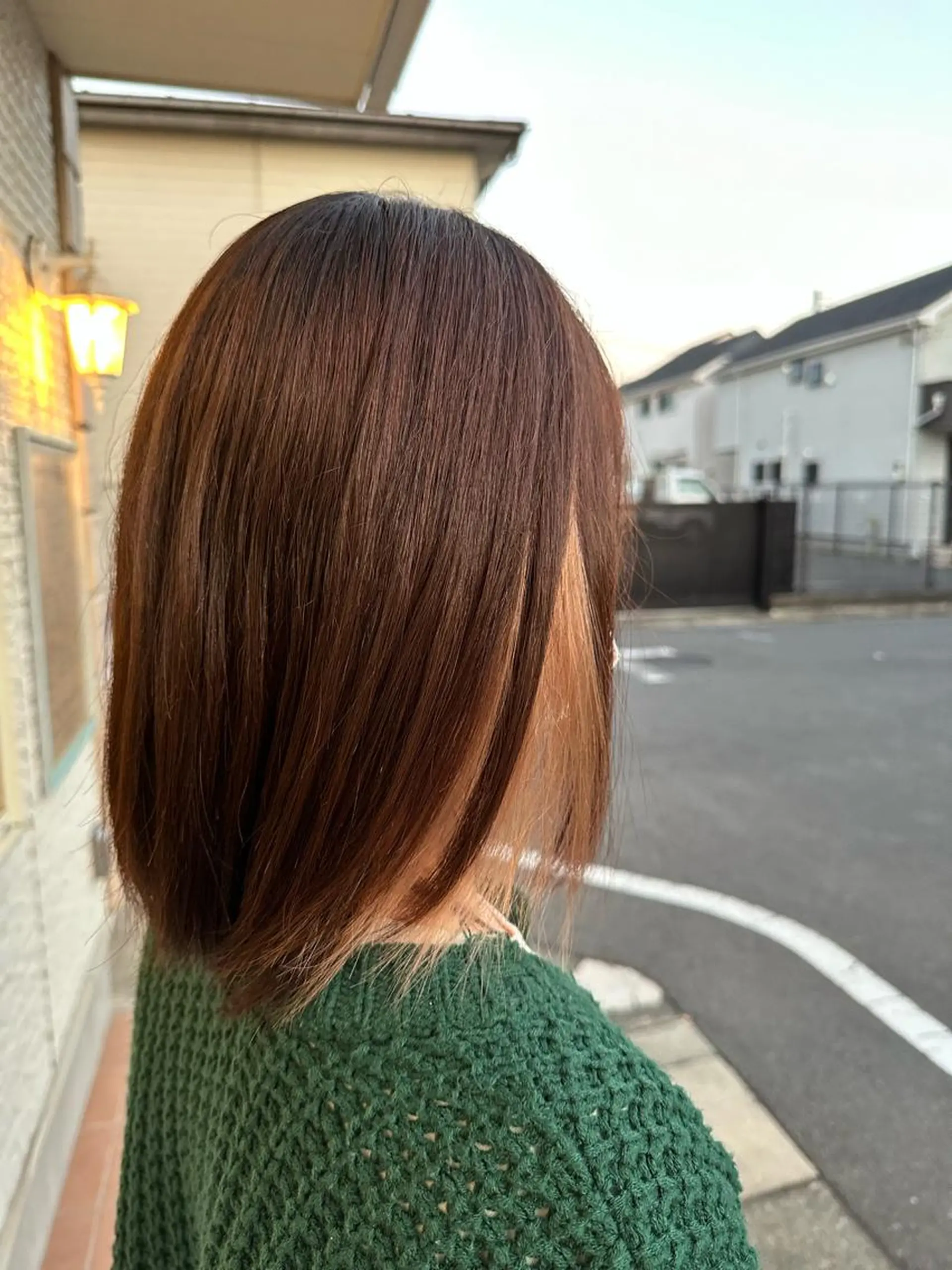 ミディアム カラー 🪼高評価🪼 💎柴崎の藤咲💎のヘアスタイル