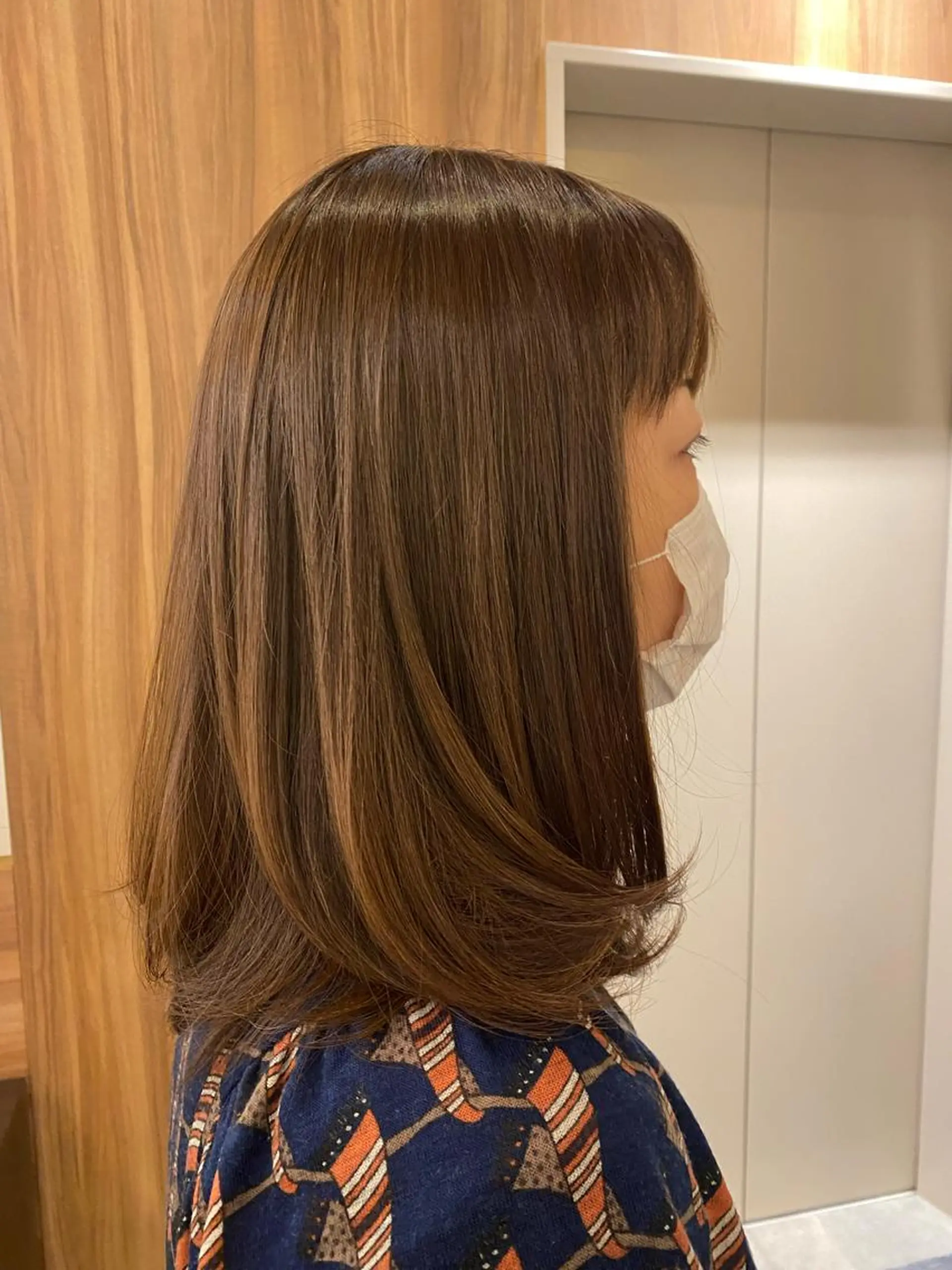 ミディアム カラー ヘアアレンジ レイヤー/メンズ🥑 マエダアズミ🥑のヘアスタイル