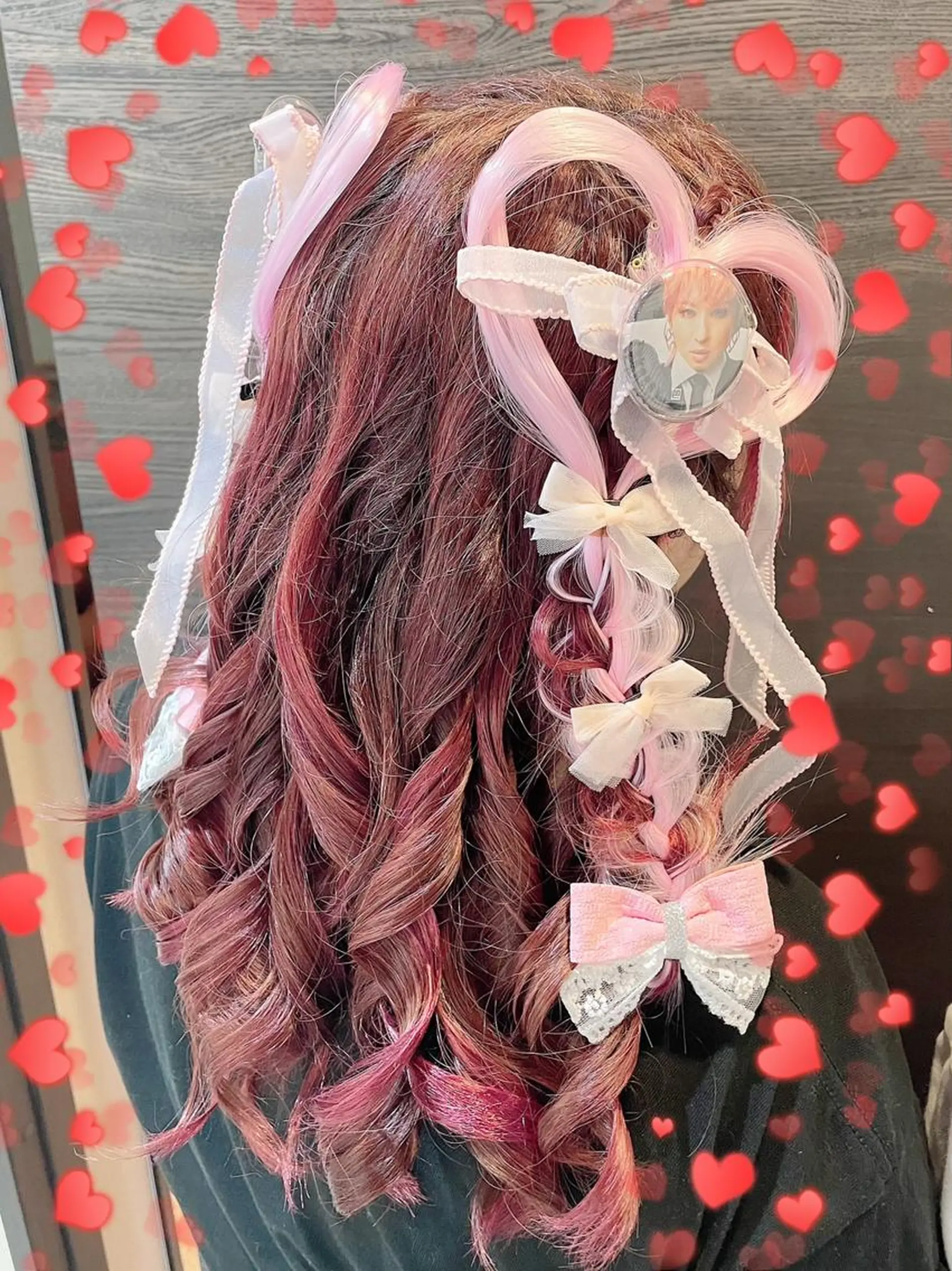 ヘアアレンジ 最高級シールエクステ 💜Fave/あかねのヘアスタイル