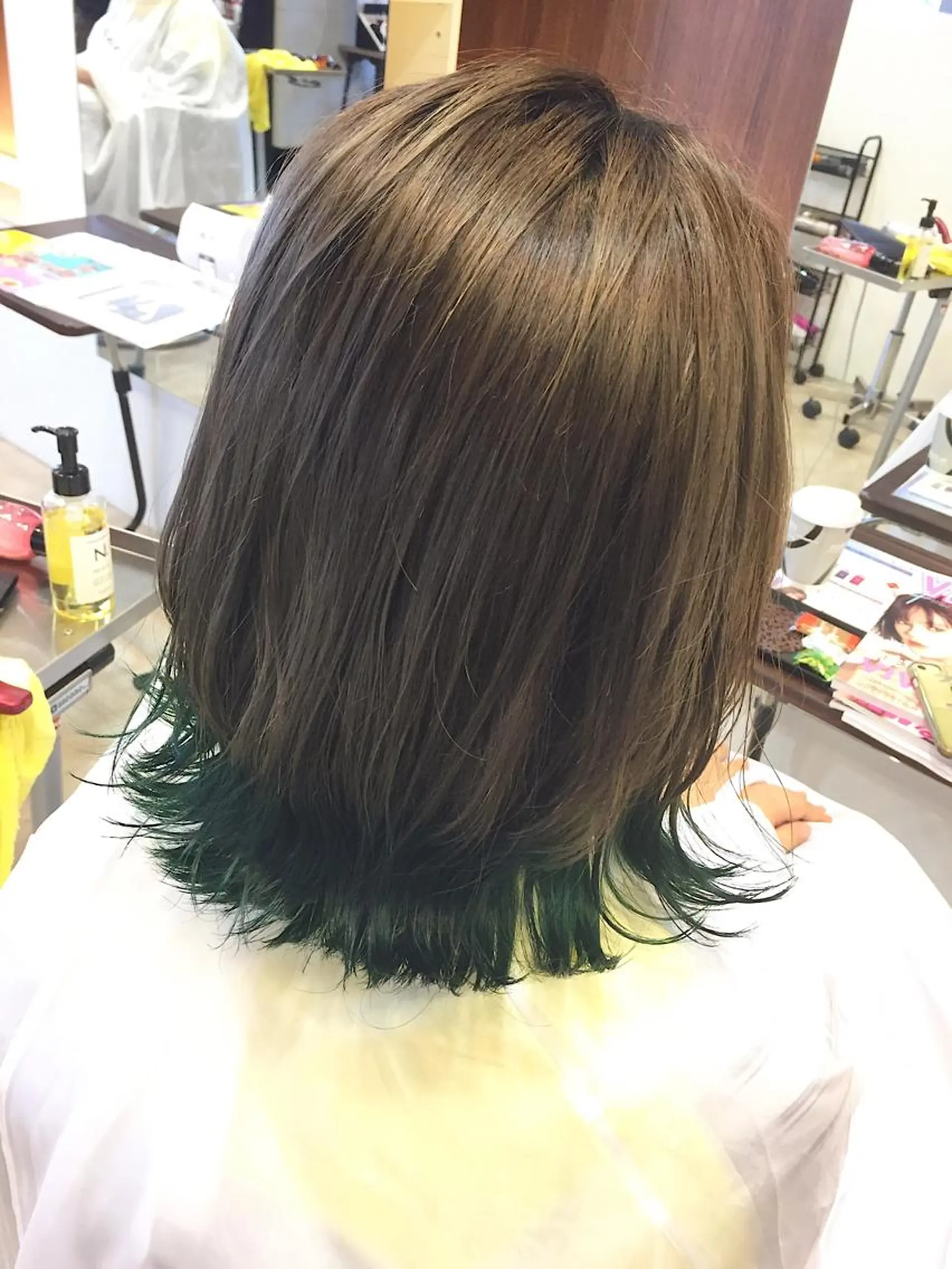 ミディアム メンズパーマ/難波/ 心斎橋　室園亮佑のヘアスタイル