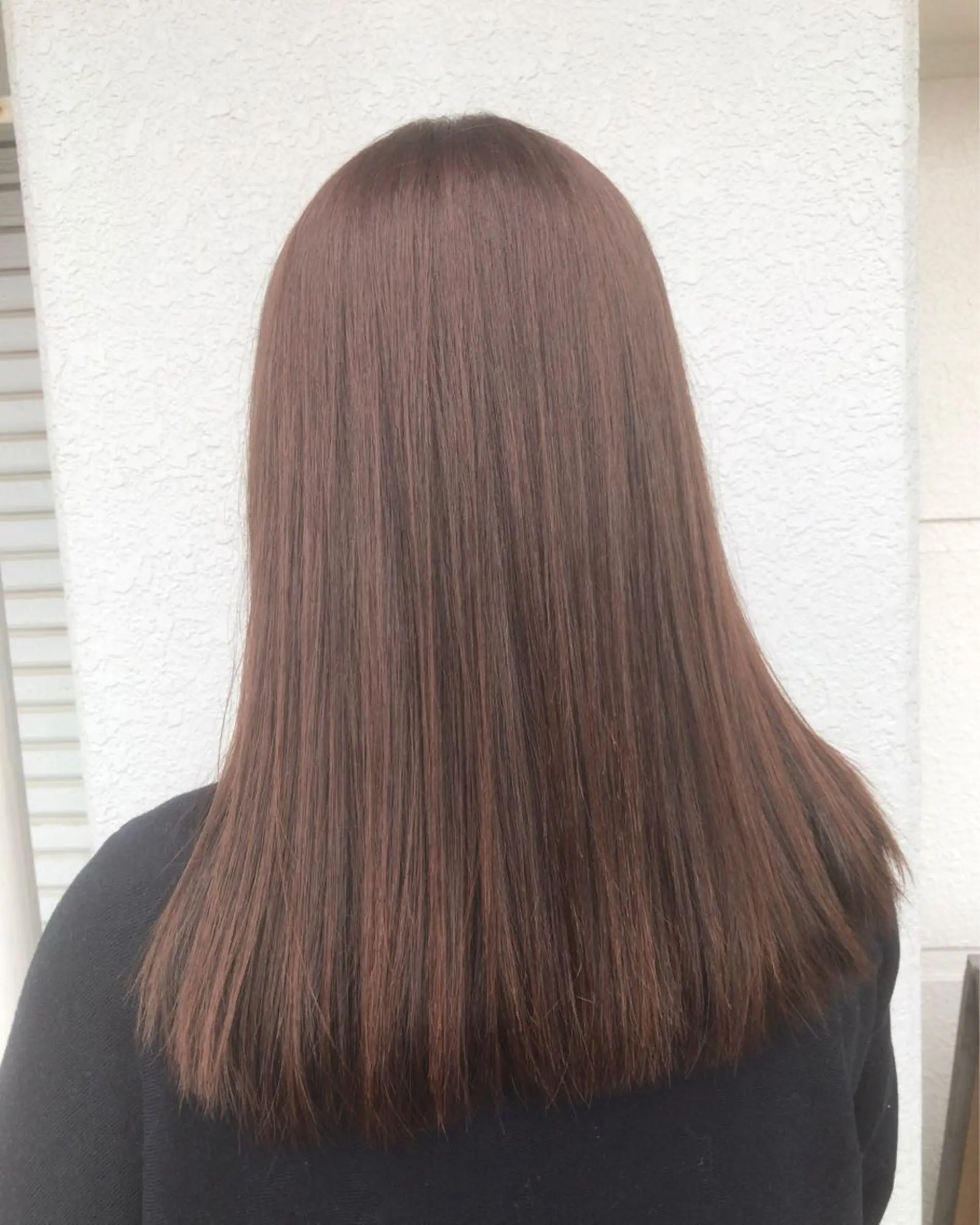 セミロング カラー レイヤーカット匠 イソザキノリユキのヘアスタイル