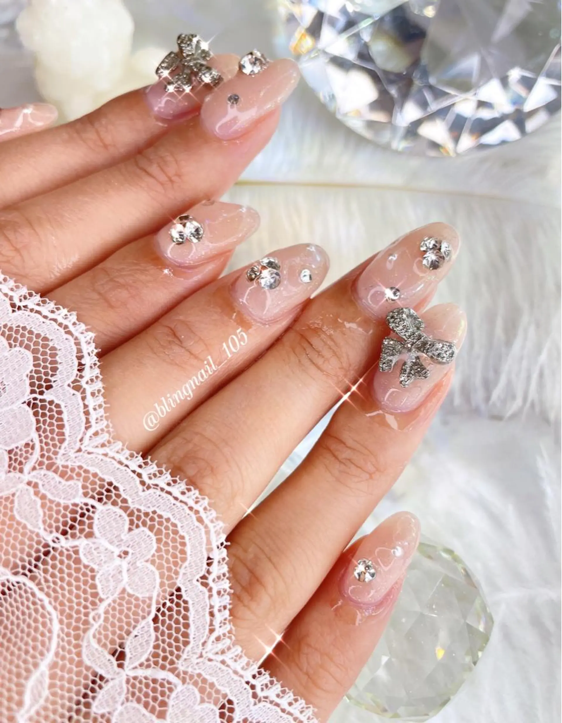 ネイル 23時まで❤︎韓国、 ワンホンネイルのネイルデザイン