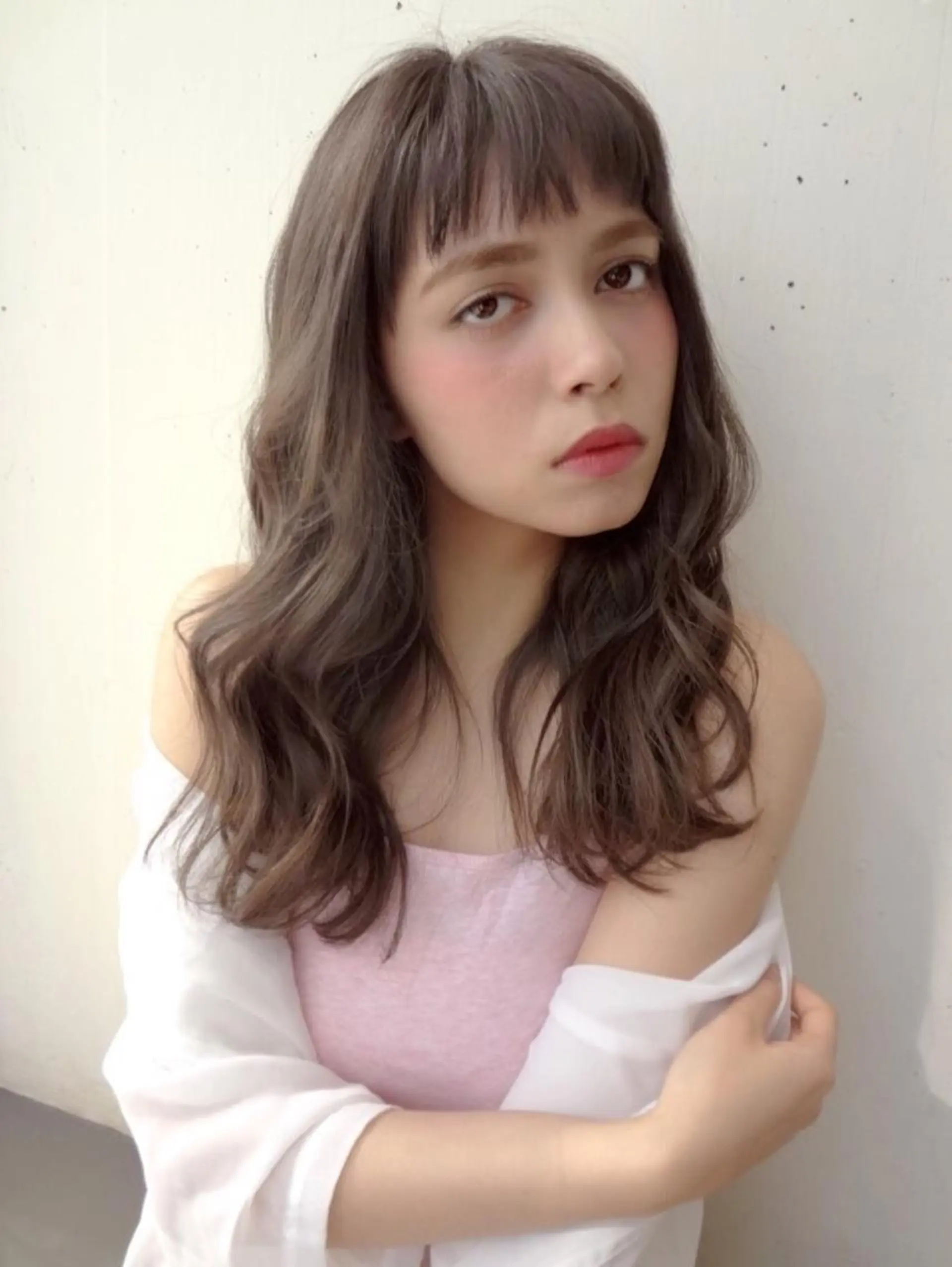 ロング 遠藤 眞実のヘアスタイル