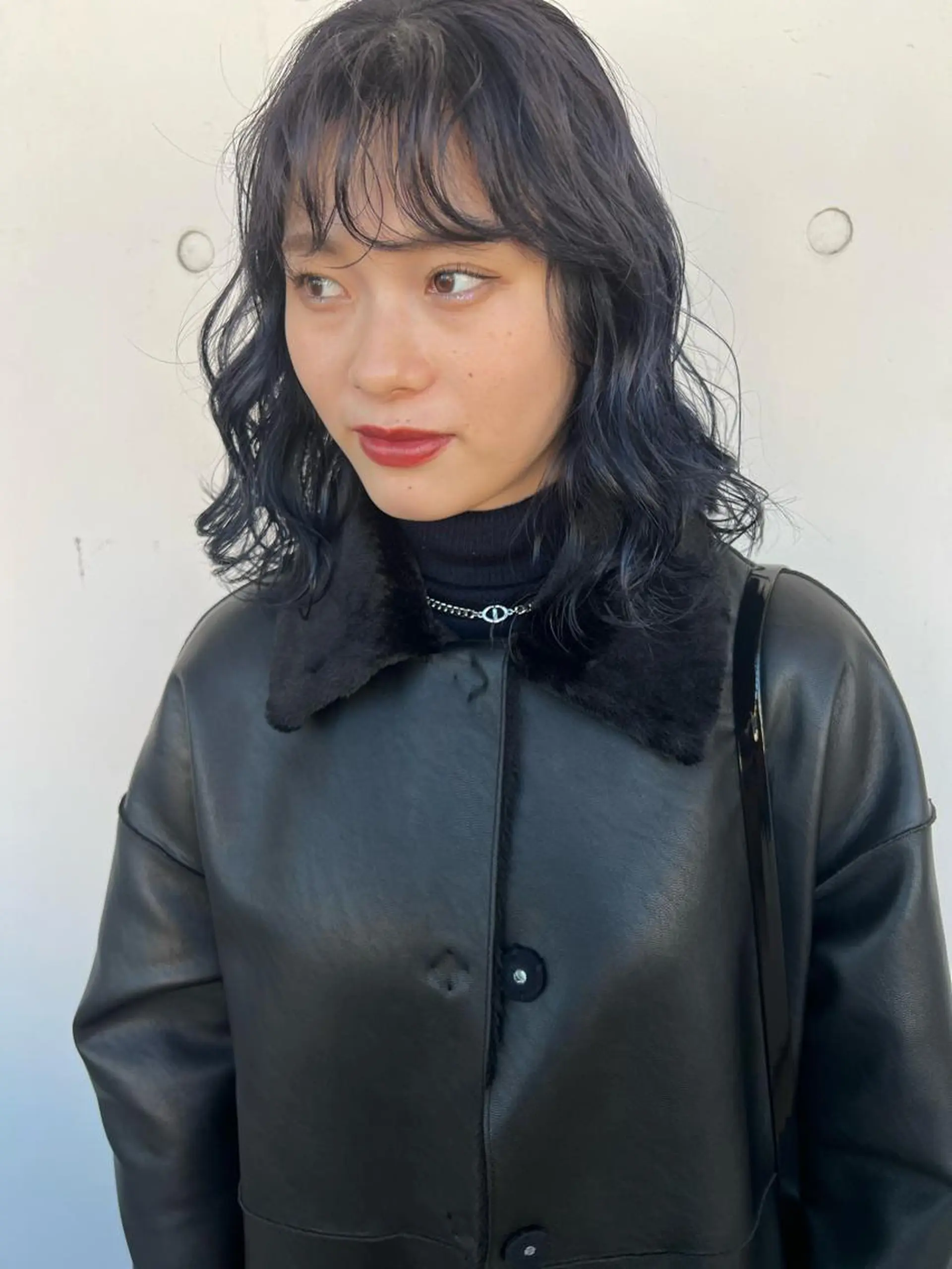 ミディアム パーマ MARU レイヤー/パーマのヘアスタイル