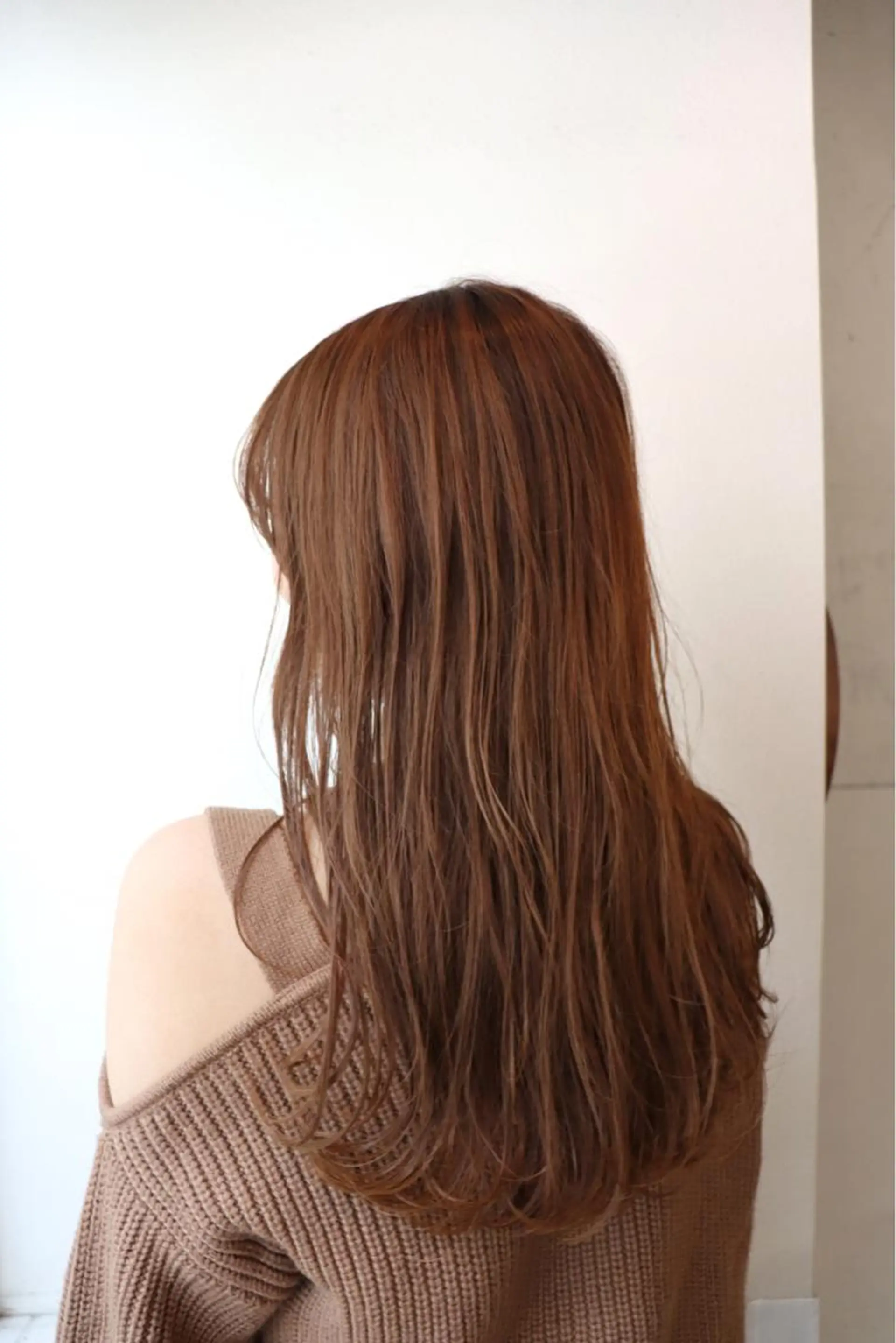 ロング レイヤーカット カット ヘアカラー トリートメント LEAF所属・縮毛矯正の達人 山北　　直哉のヘアスタイル