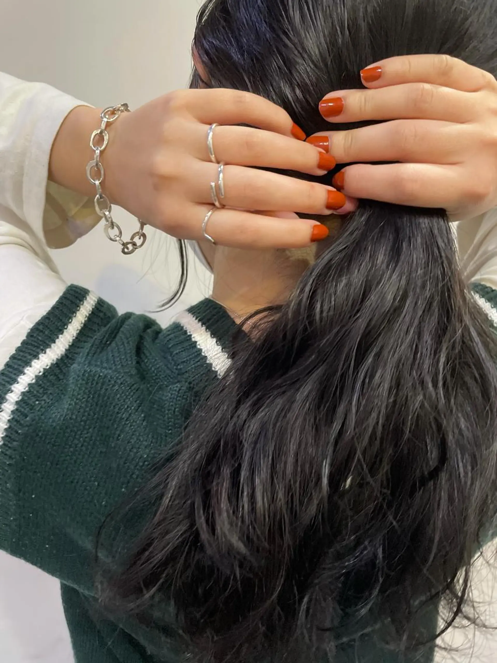 ロング カラー silo所属・silo MOKA 顔周りカット🦦のヘアスタイル