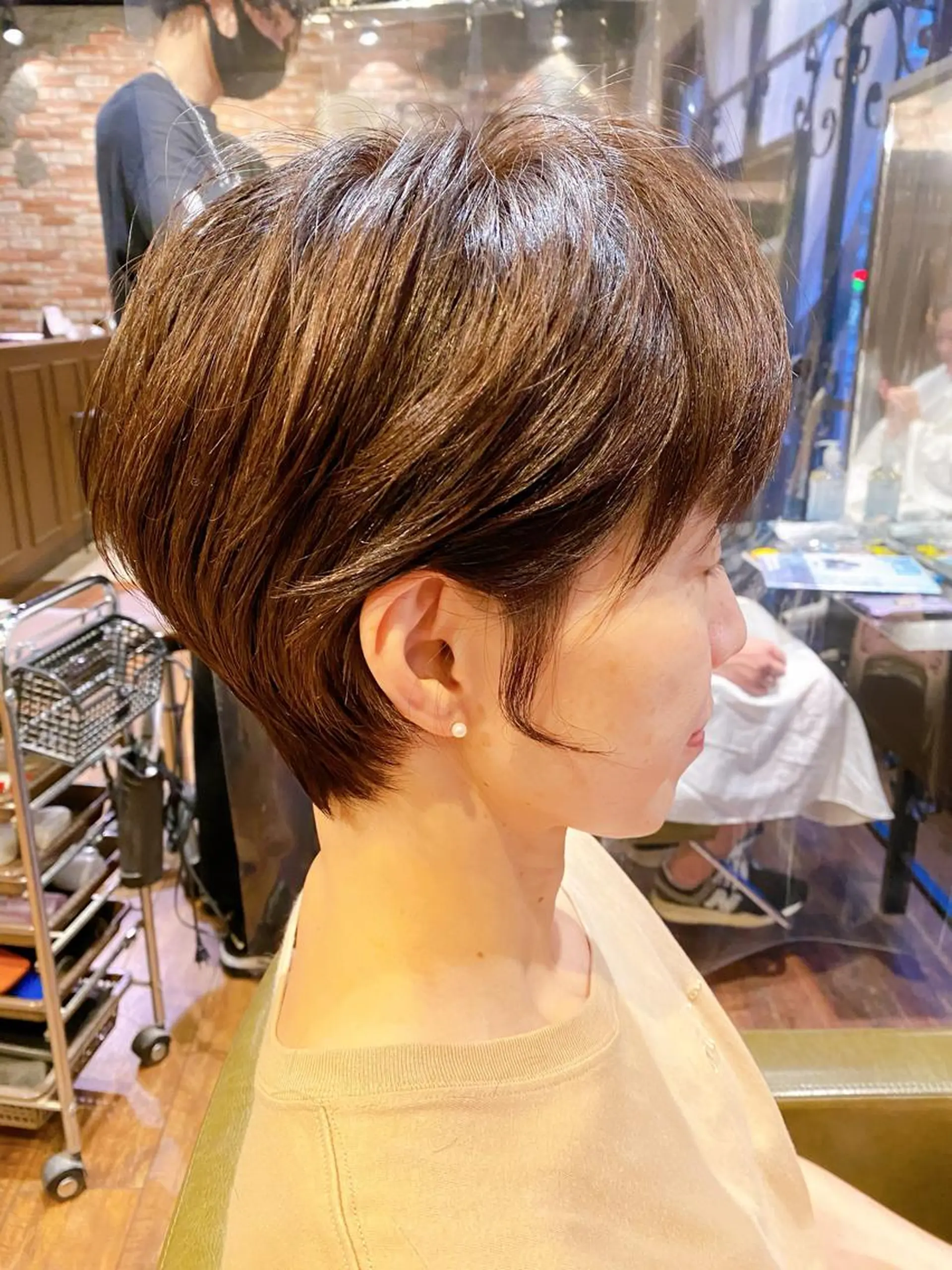 ショート カット ヘアカラー FELIZA所属・似合わせの達人🔥 石川就平のヘアスタイル