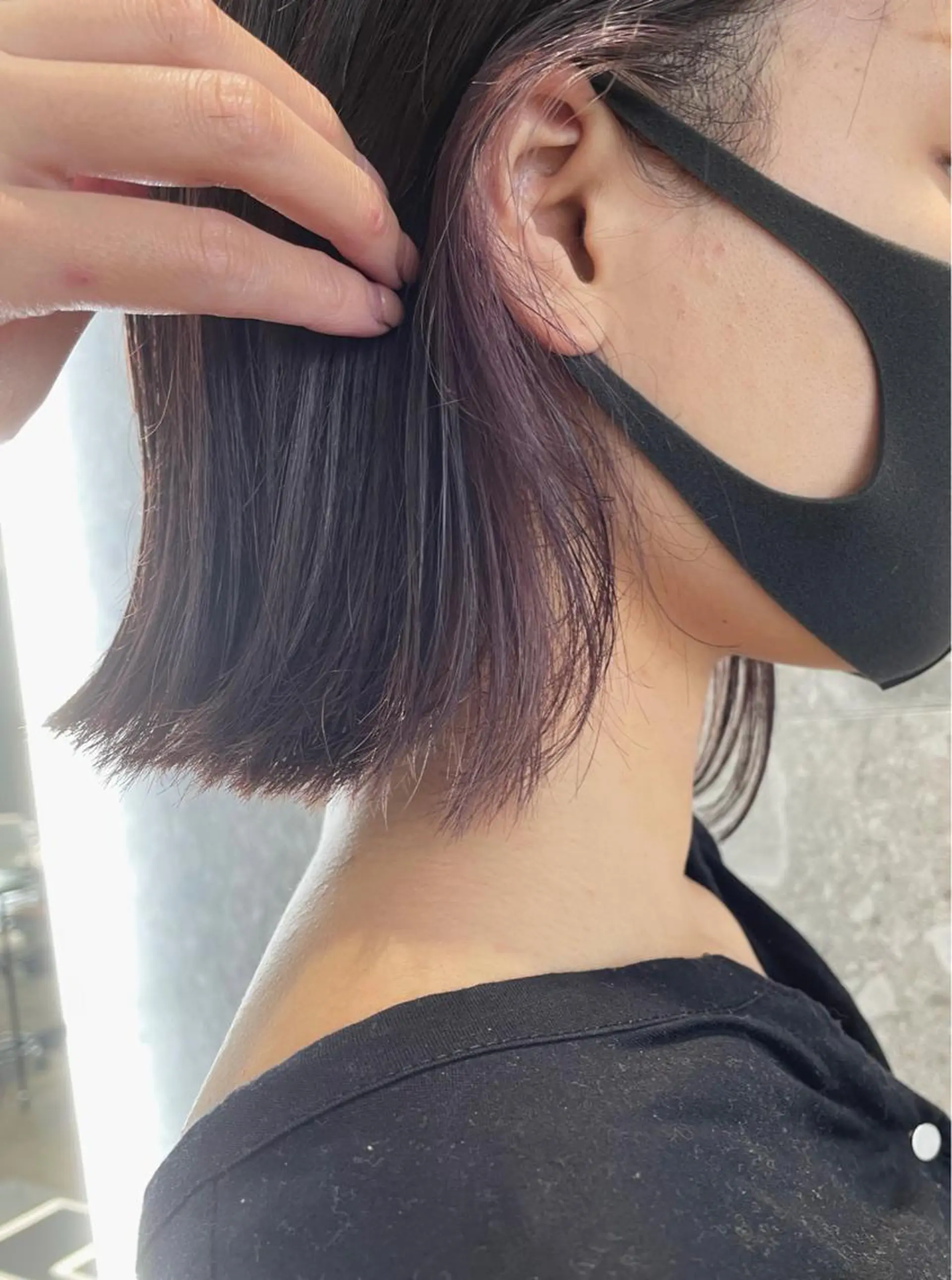 ショート カラー インナーカラー ラベンダーカラー カット ヘアカラー トリートメント PHIDGE所属・山下 千明のヘアスタイル