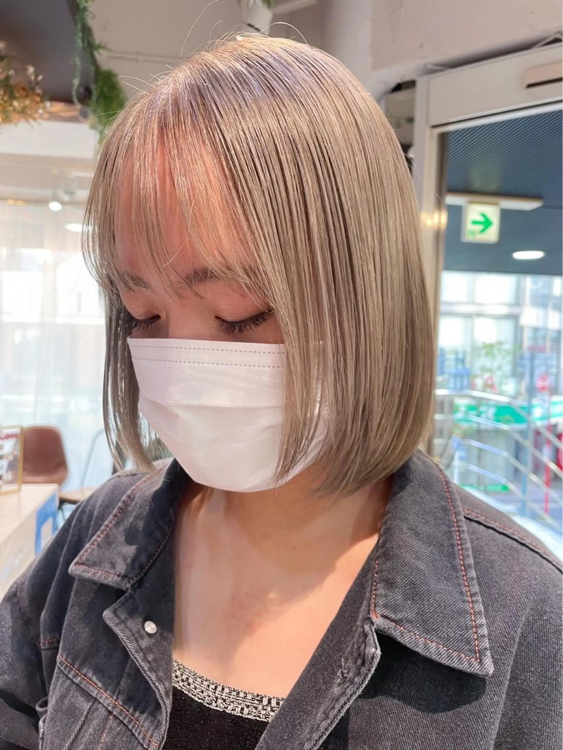 ショート カラー 💖デザインカラー/ タダ ハナカ💖のヘアスタイル