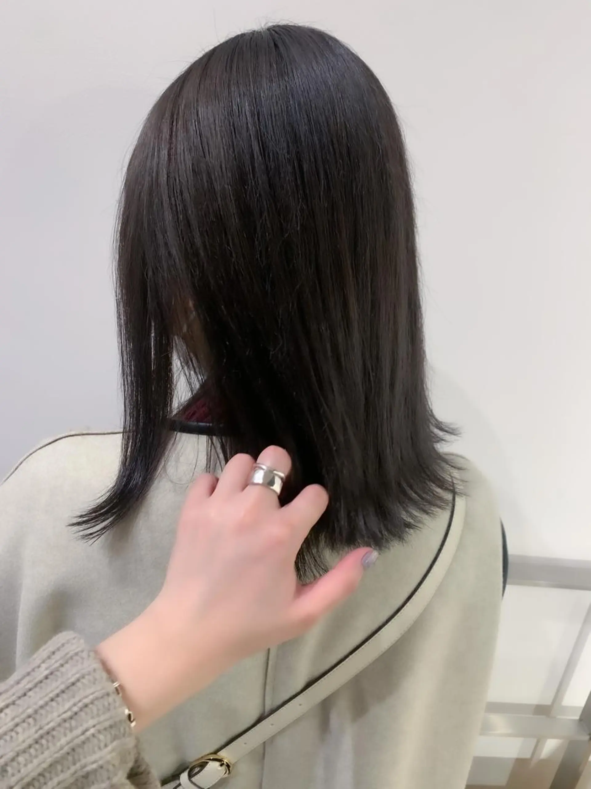 ミディアム カラー ヘアアレンジ ミニボブ/ブリーチ 🌈MISATOのヘアスタイル