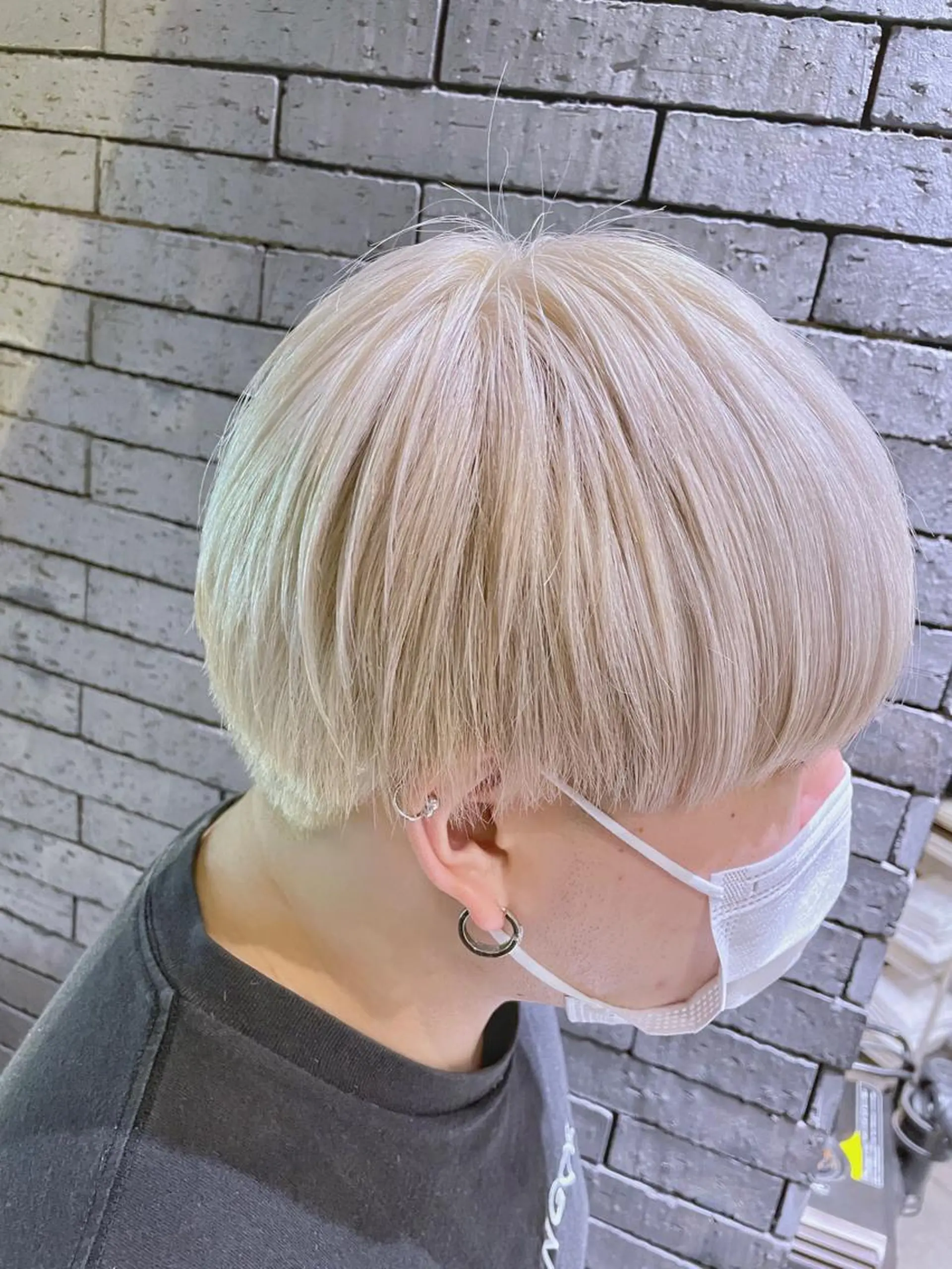 ミディアム カラー メンズ EMANON新宿南口所属・🦄中性ウルフ ☁️Shiori🦄のヘアスタイル