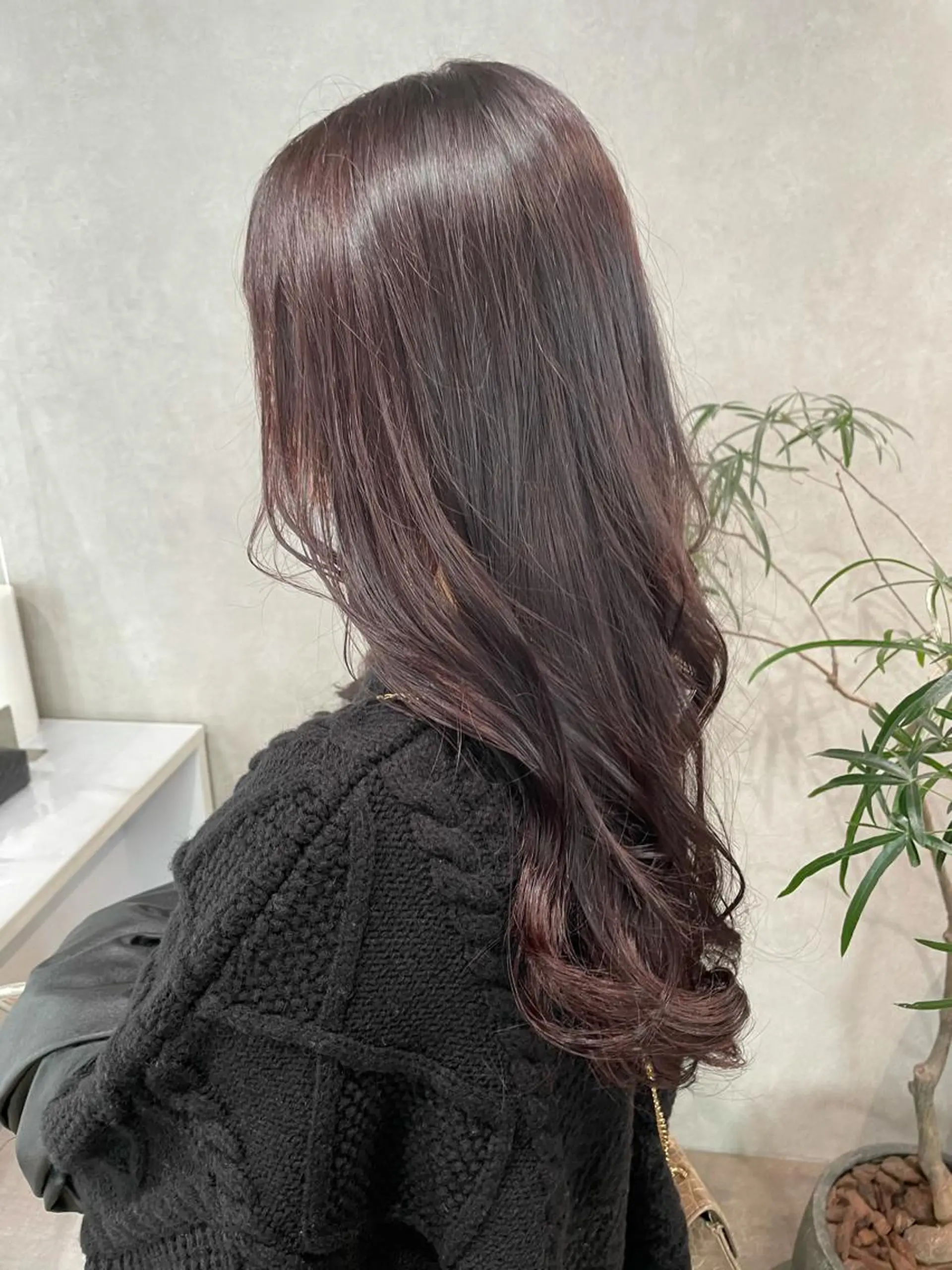 ロング カラー ブラウンカラー ヘアカラー ナチュラル透明感🌱 小山美樹子のヘアスタイル