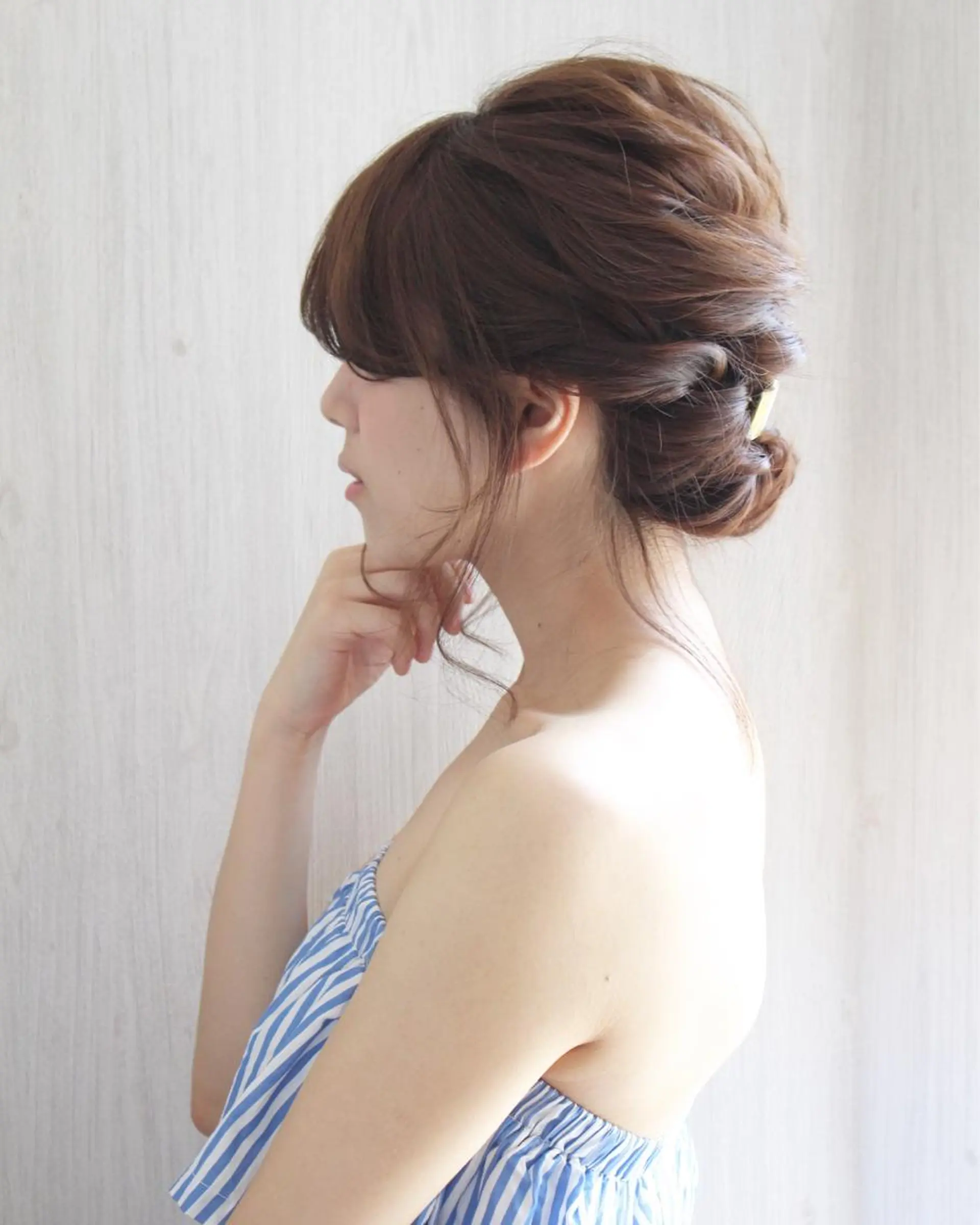 ミディアム カラー ヘアアレンジ 🧡Watanabe Rio🧡のヘアスタイル