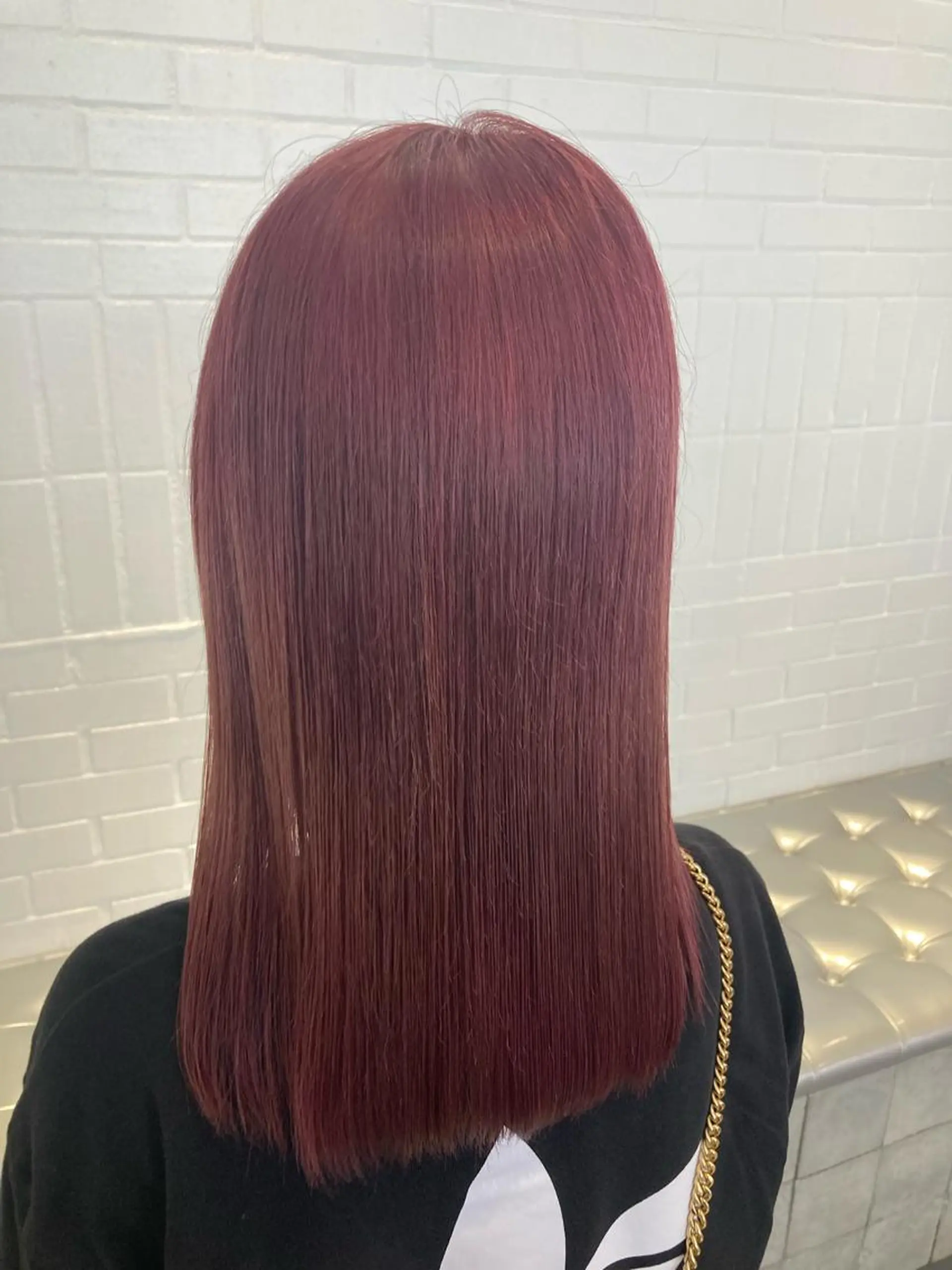 セミロング MiRI💜地毛級 エクステ✖似合わせ技のヘアスタイル