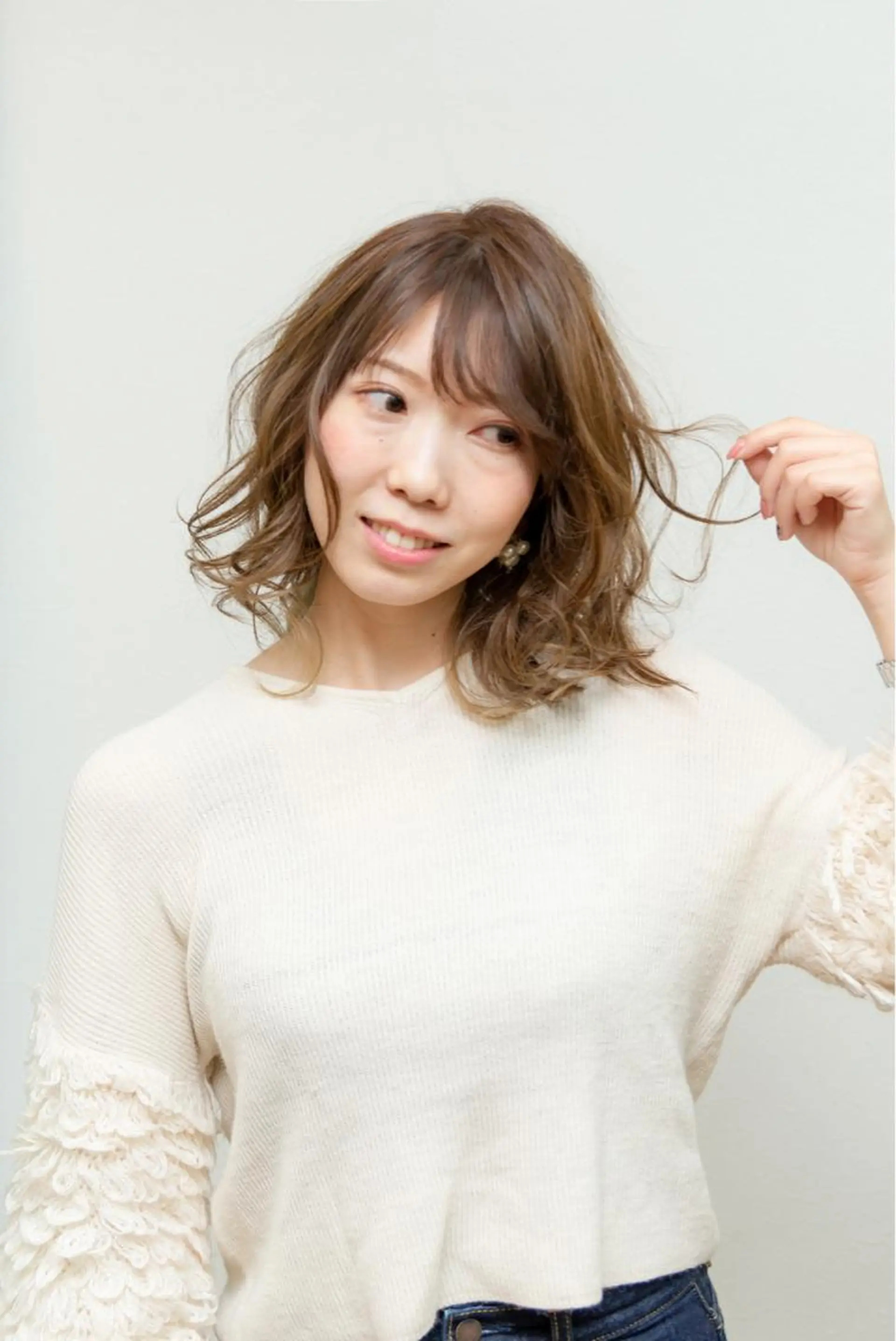 ミディアム カラー バレイヤージュ レイヤーカット 似合わせカット カット ヘアカラー トリートメント 【H.GENTIL】 TERUのその他イメージ