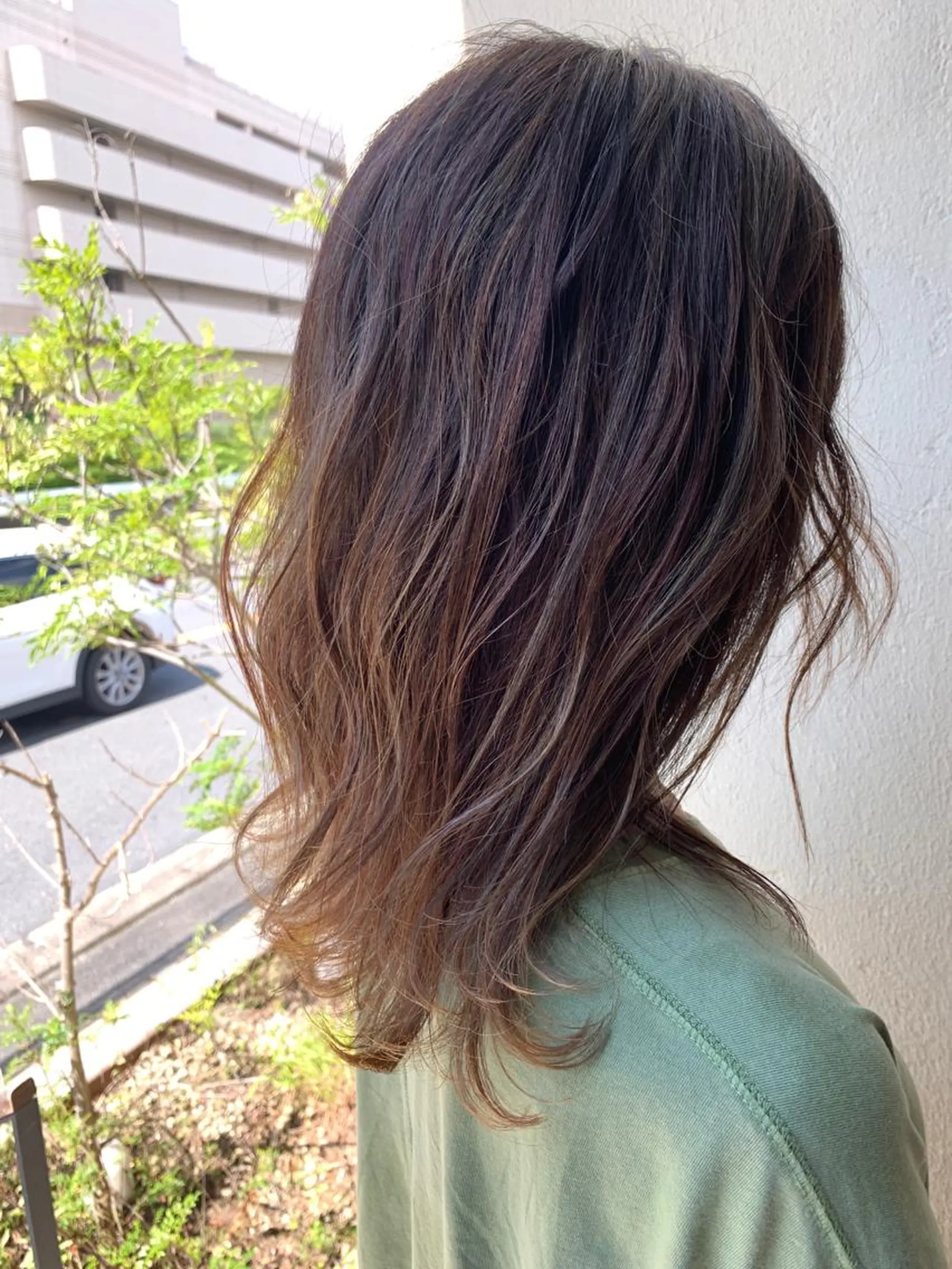 ミディアム 清光 泰之のヘアスタイル