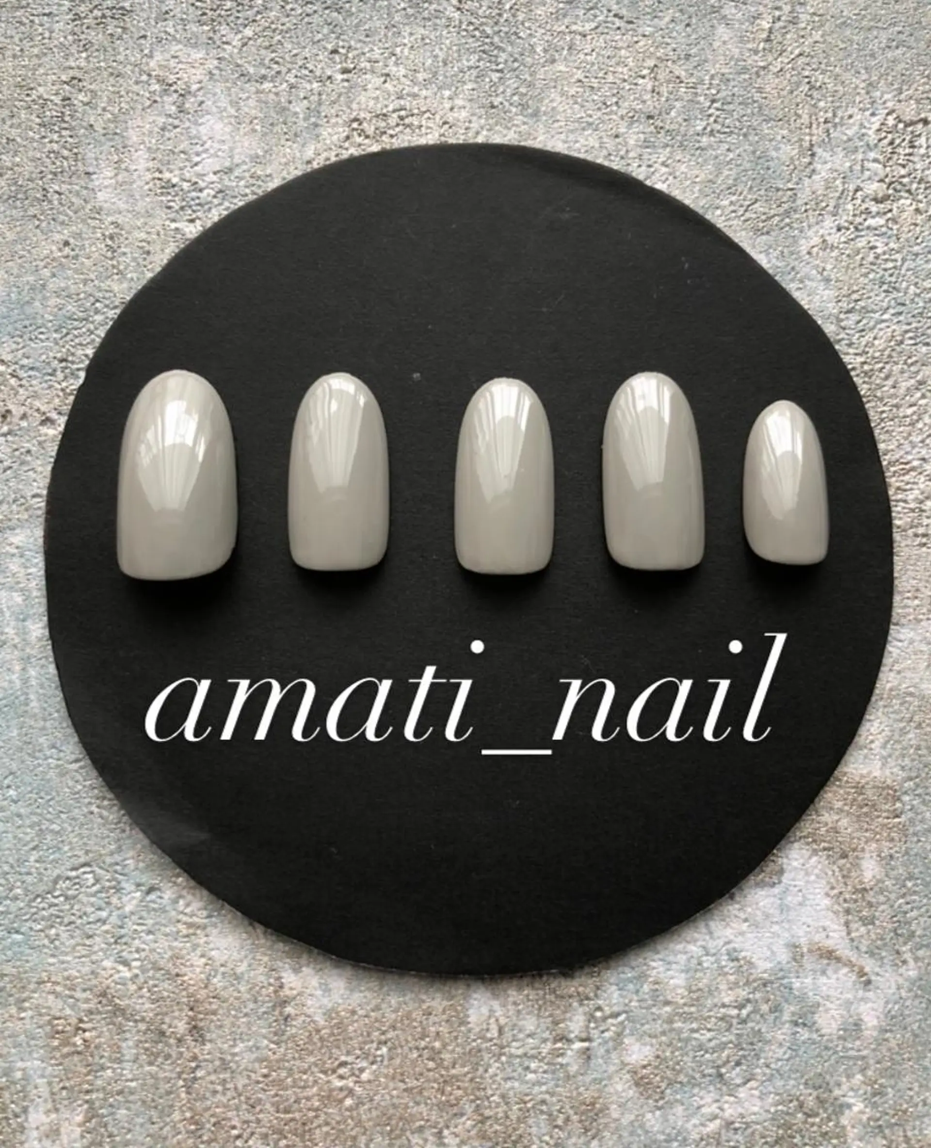 ネイル ジェルネイル ワンカラーネイル amati_nail TAKAKOのネイルデザイン