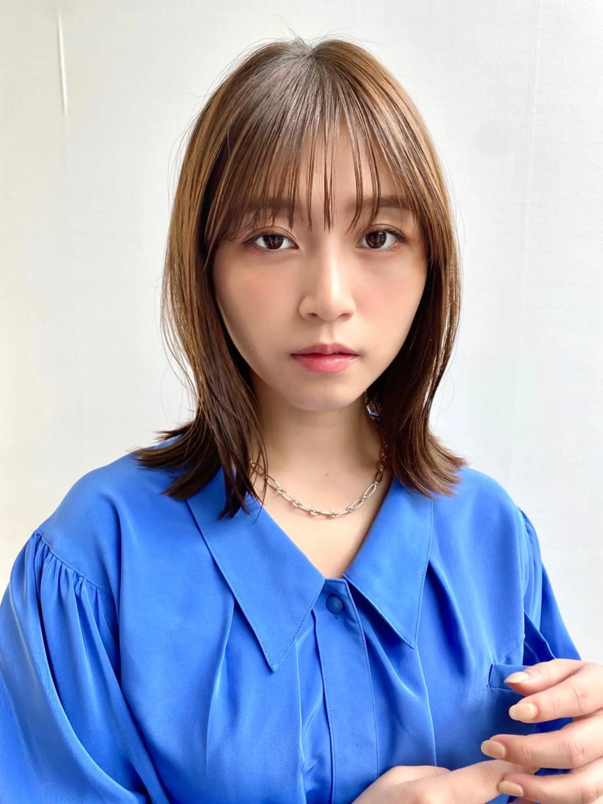 ミディアム カラー ボブ レイヤーカット 表参道 髪質改善専門のその他イメージ